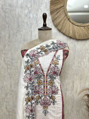 Petals of Chanderi Grace Unstitched Suits