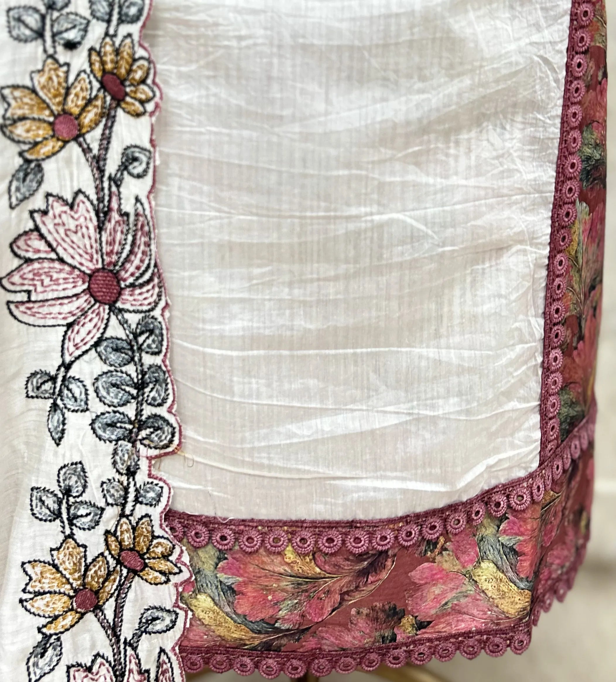Petals of Chanderi Grace Unstitched Suits