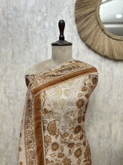 Heritage Blossom Maheshwari Ensemble Unstitched Suits
