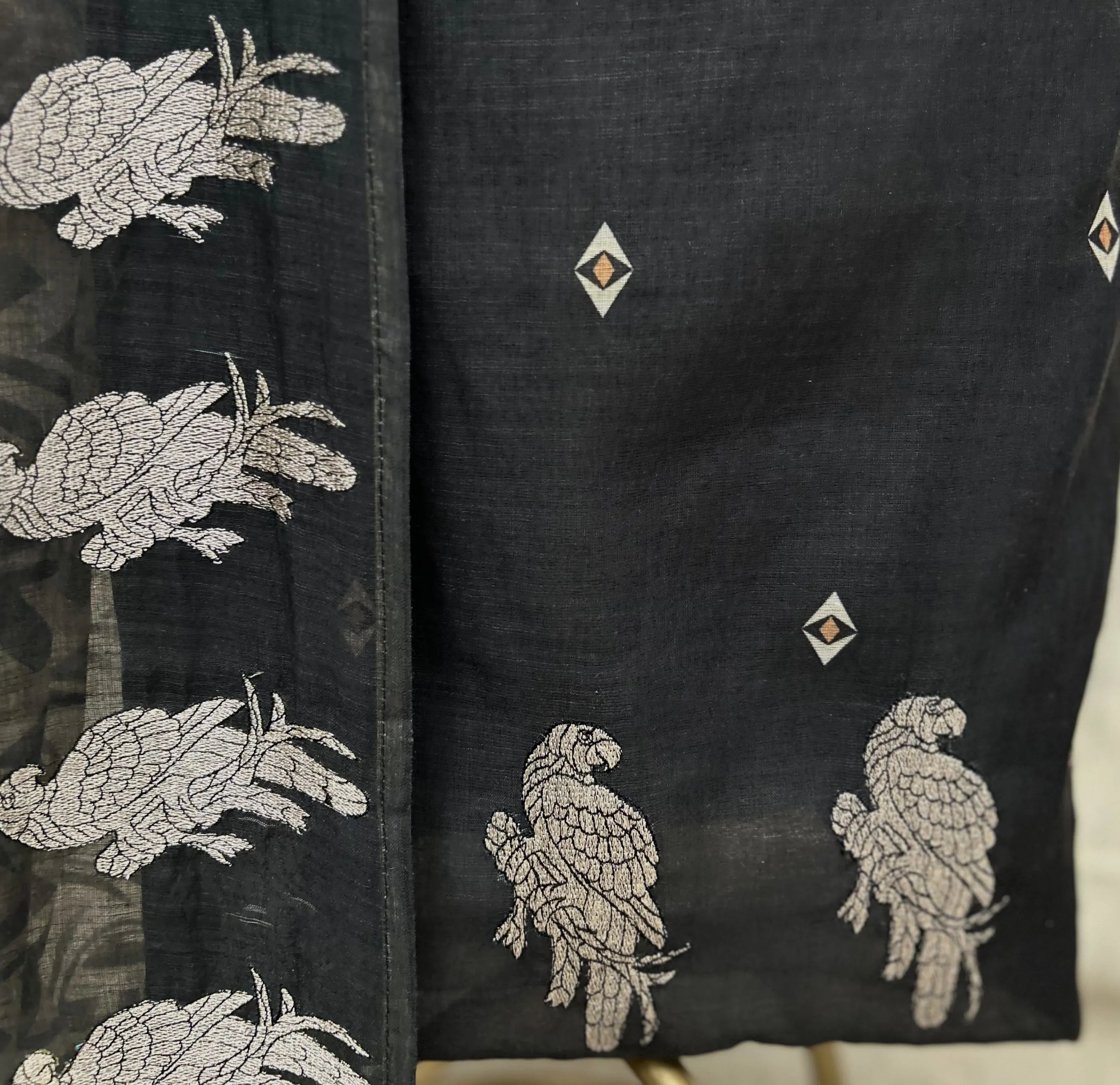 Swan Song Linen Unstitched Suit