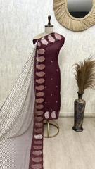 Heritage Gleam Linen Unstitched Suit