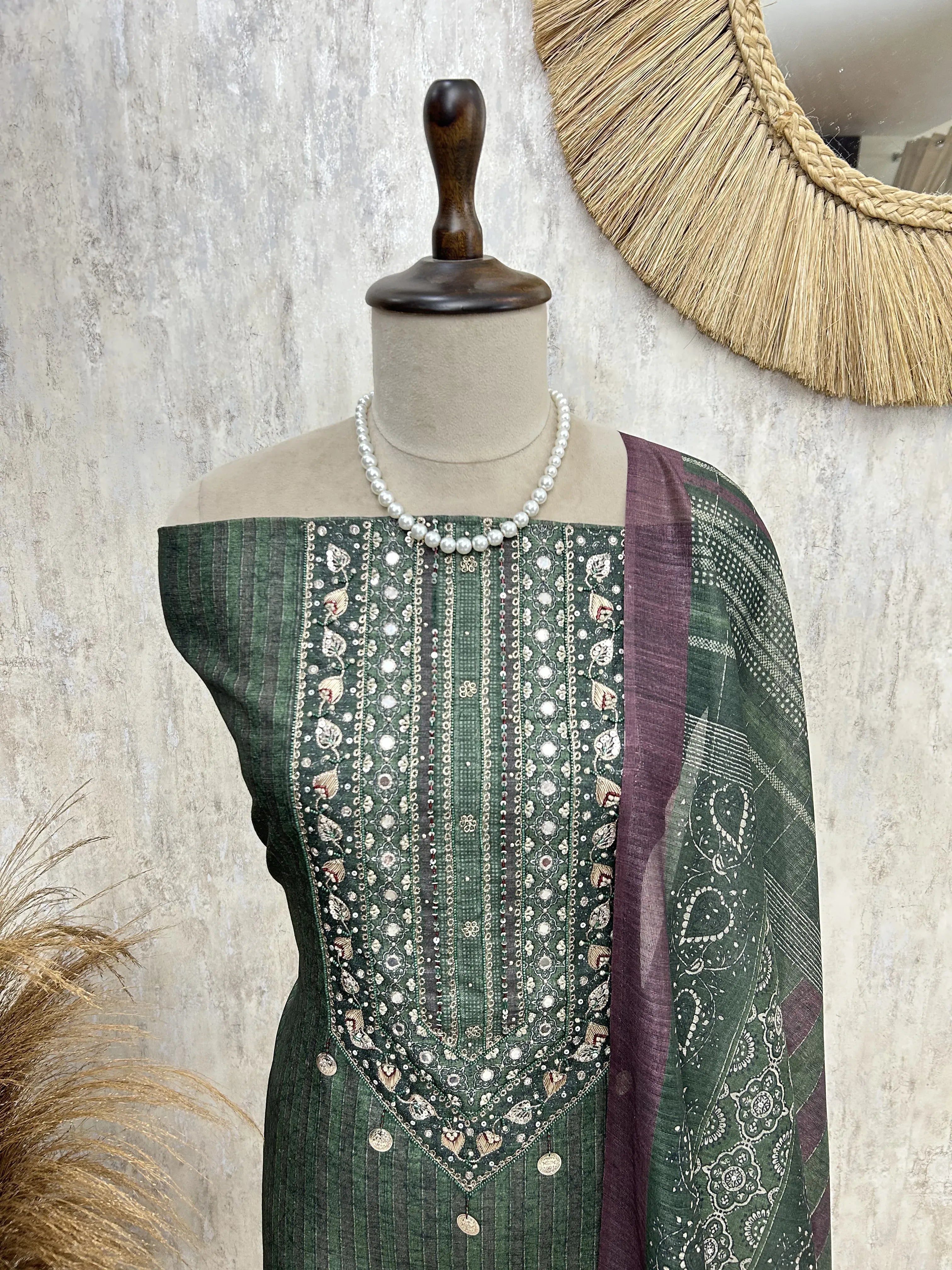 Timeless Nawabi Unstiched Suit