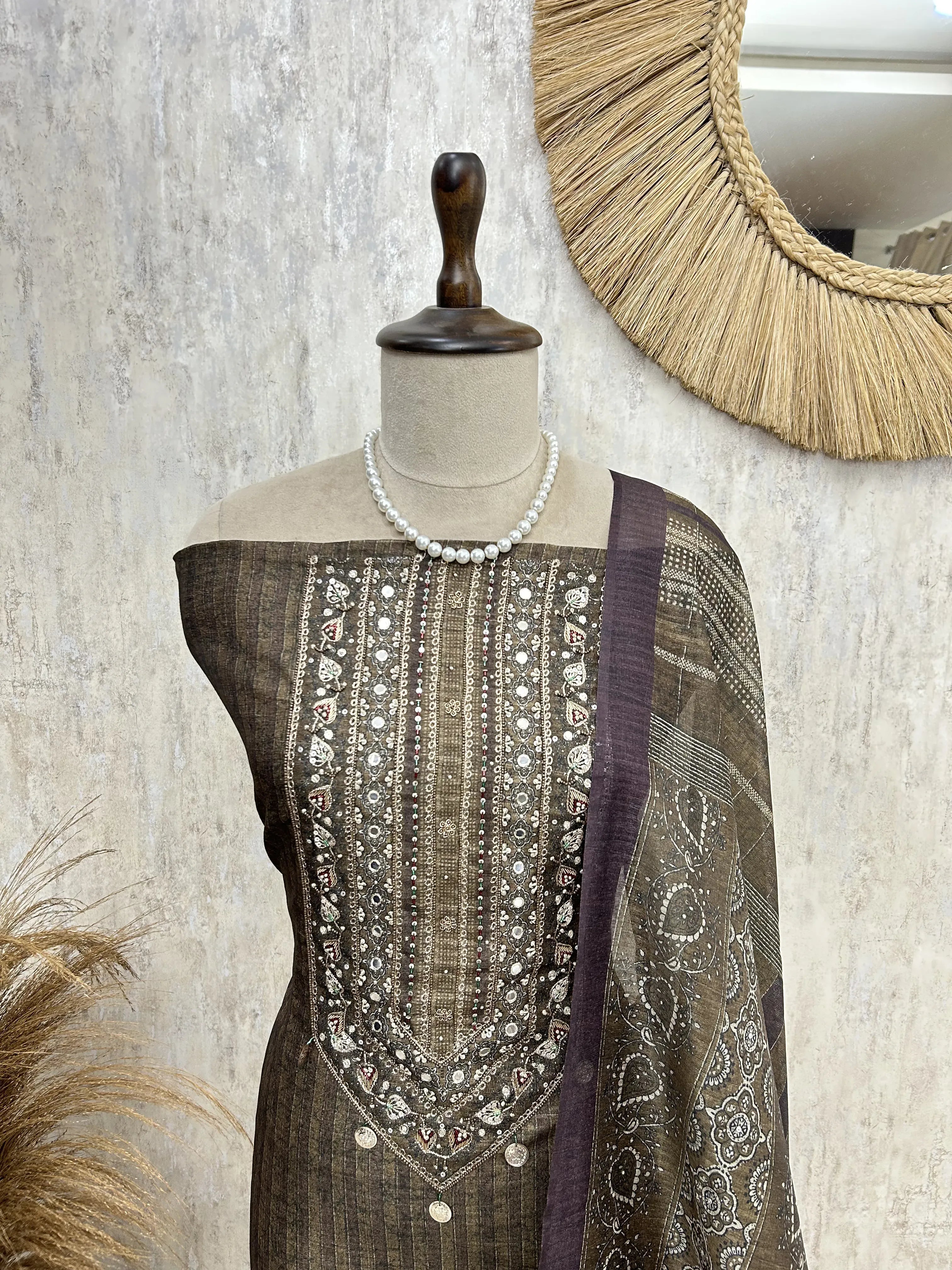 Timeless Nawabi Unstiched Suit