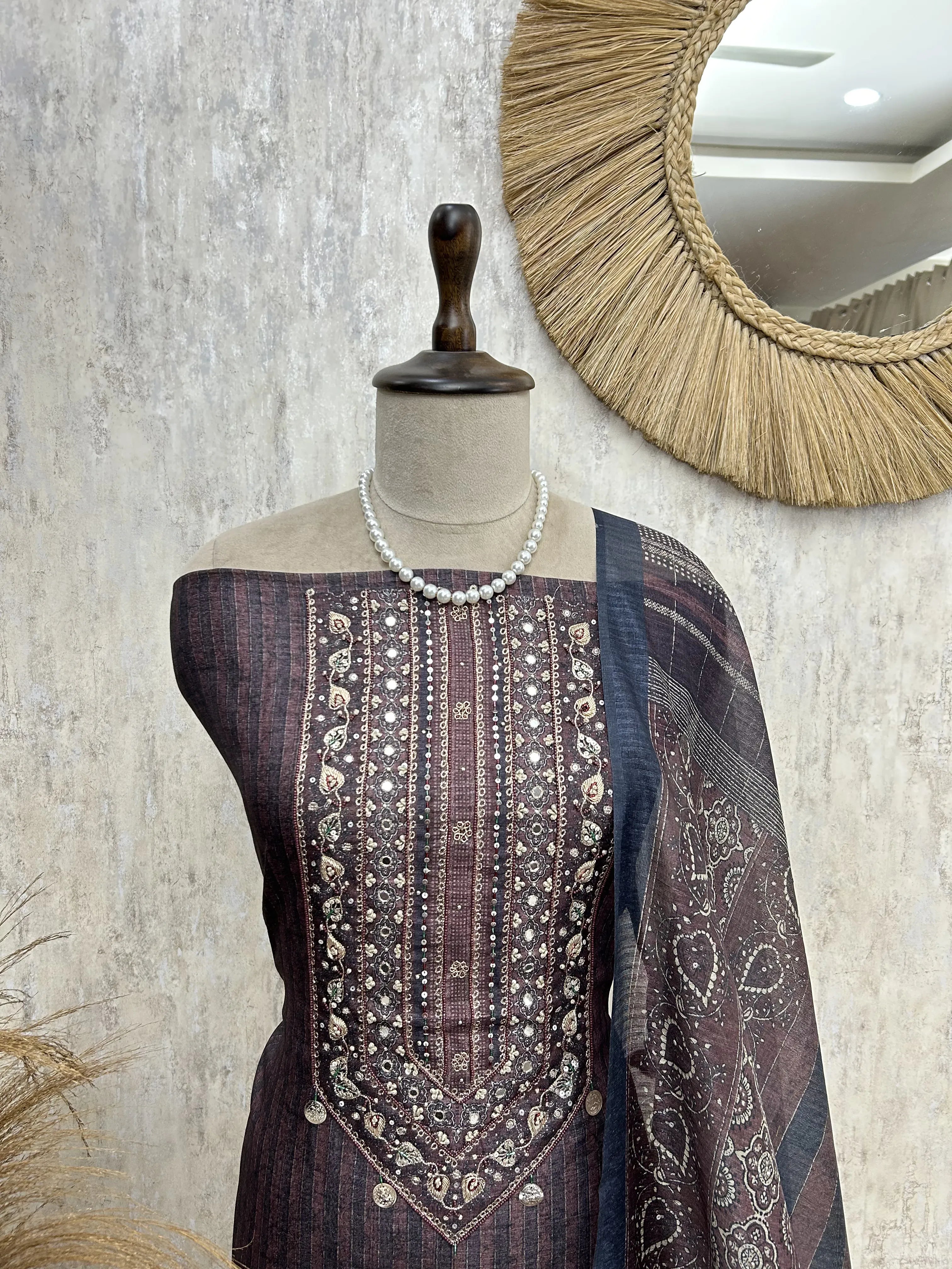 Timeless Nawabi Unstiched Suit