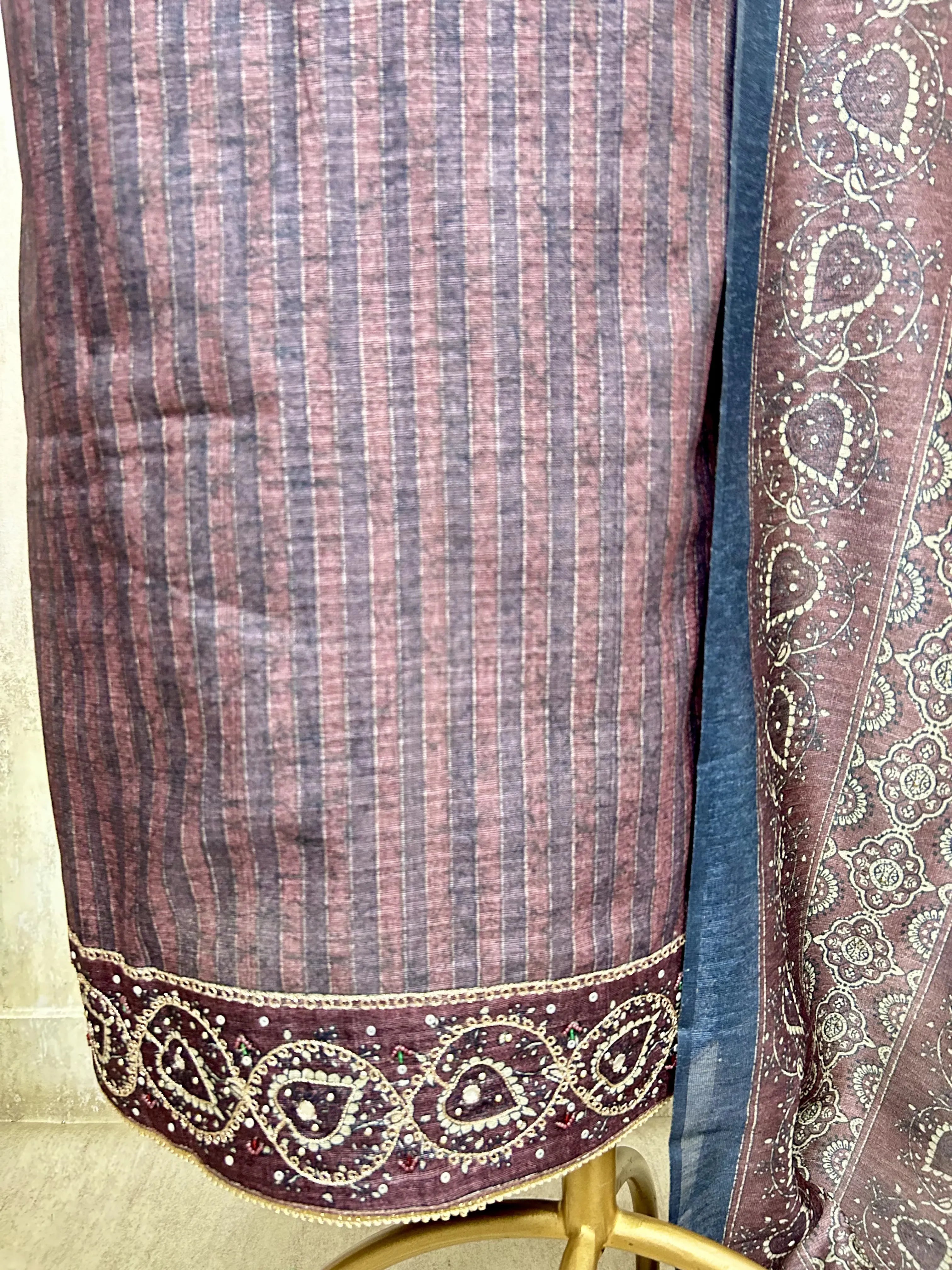 Timeless Nawabi Unstiched Suit