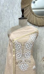 Floral Petal Ensemble Unstitched Suits