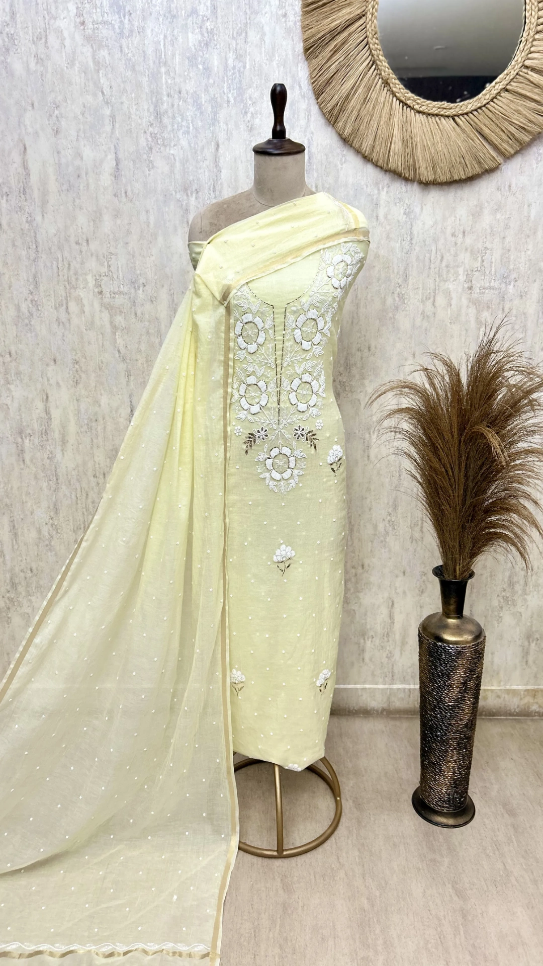 Floral Petal Ensemble Unstitched Suits