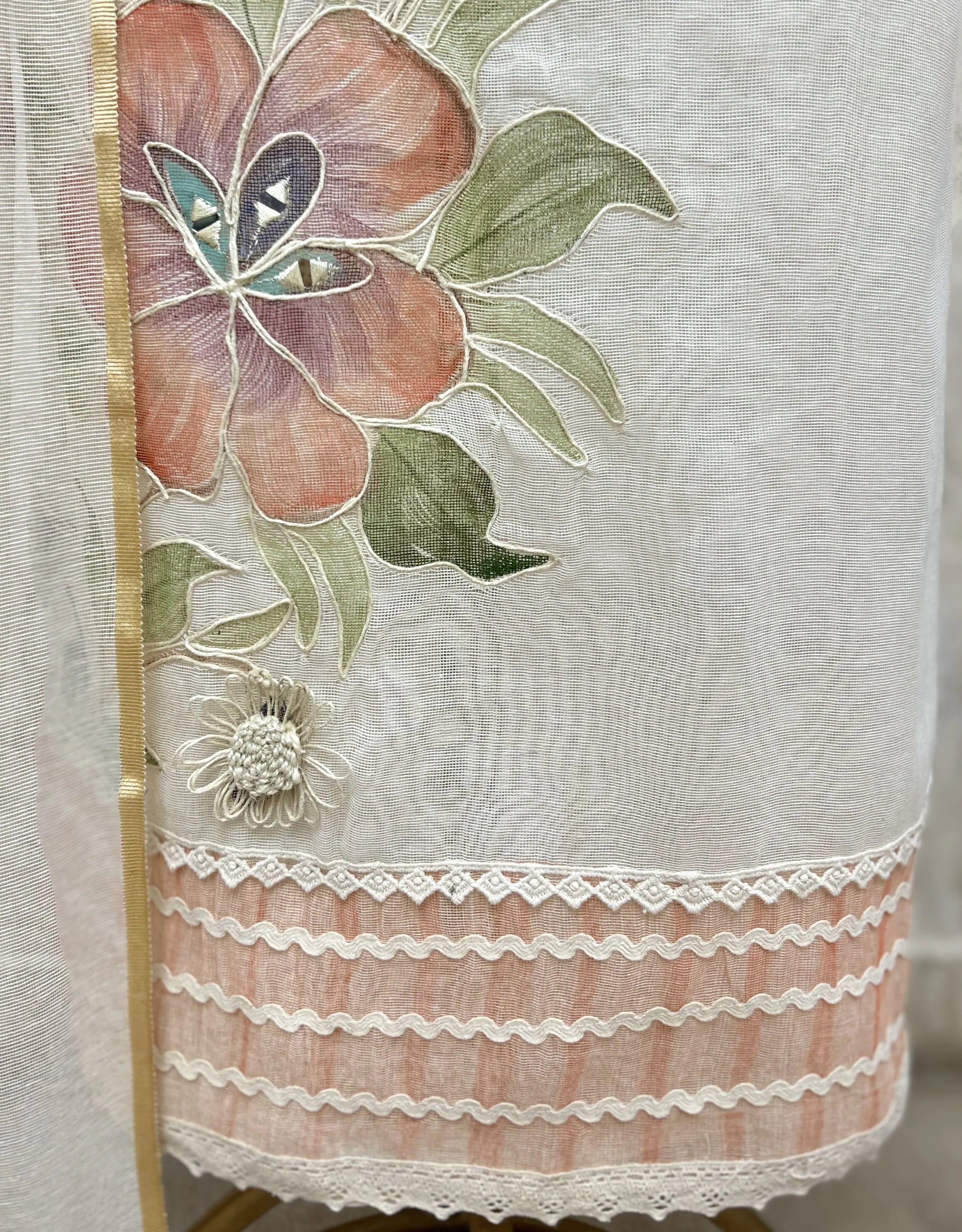 Botanical Charm Jute Cotton Unstitched Suit