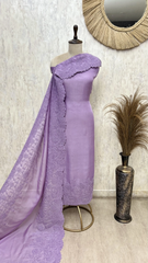 Gracewoven Organza Elegance Unstitched Suits