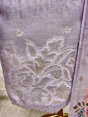 Teal Heirloom Elegance Unstiched Suit