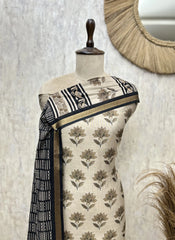Floral Legacy Maheshwari Cotton Unstitched Suit