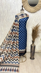 Polka Poetry Maheshwari Unstitched Suits