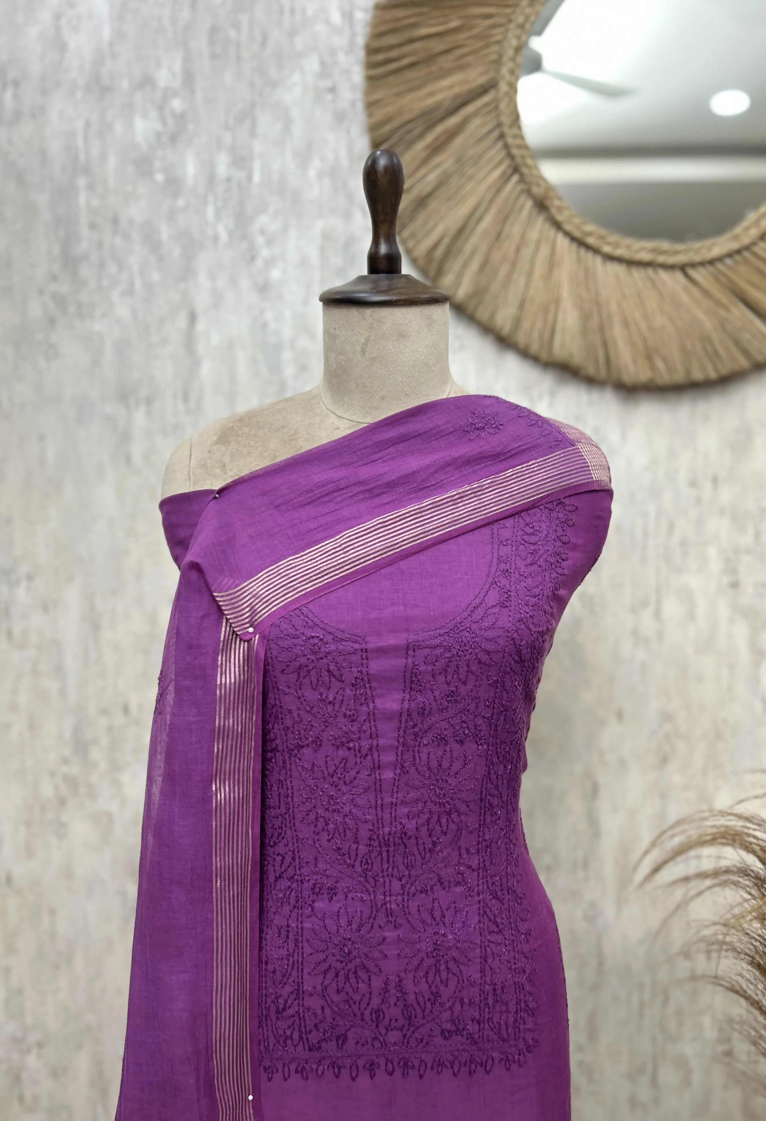Whisper Weave Elegance Mul Cotton Unstitched Suits