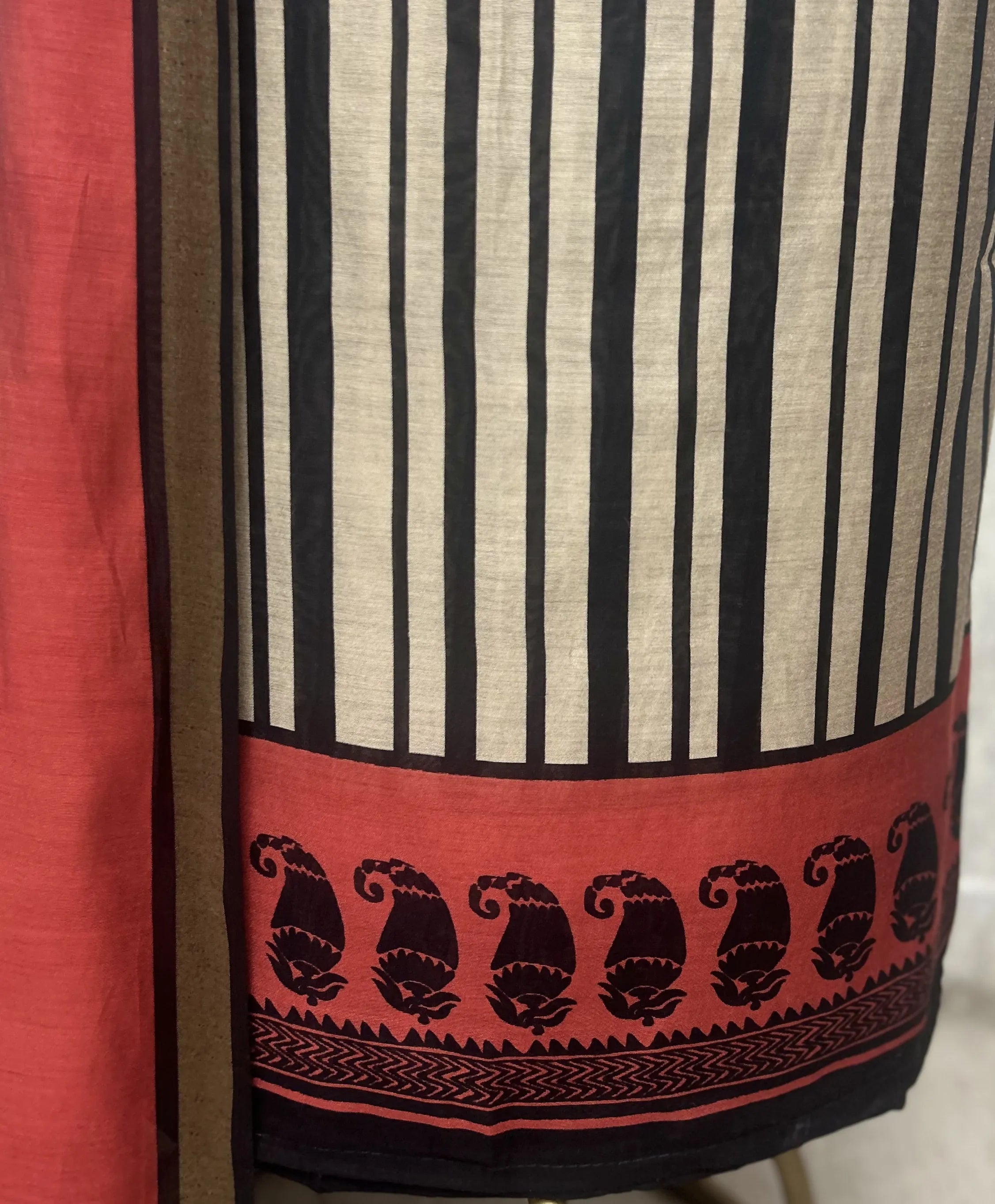 Stripes of Grace Maheshwari Unstitched Suits
