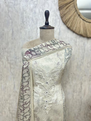 Timeless Crepe Floral Symphony Unstitched Suits