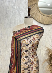 Heritage Maheshwari Cotton Unstitched Suits