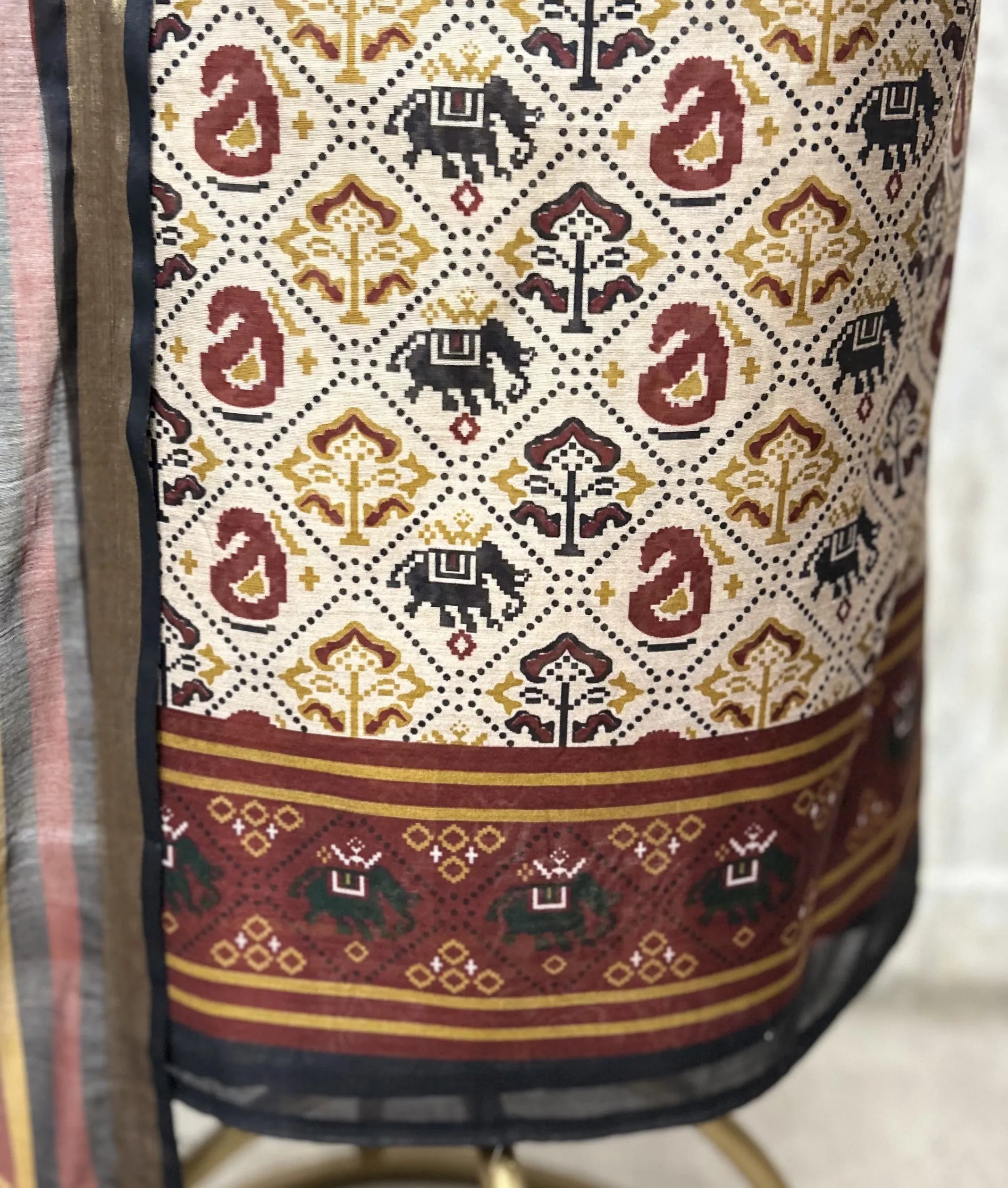 Heritage Maheshwari Cotton Unstitched Suits