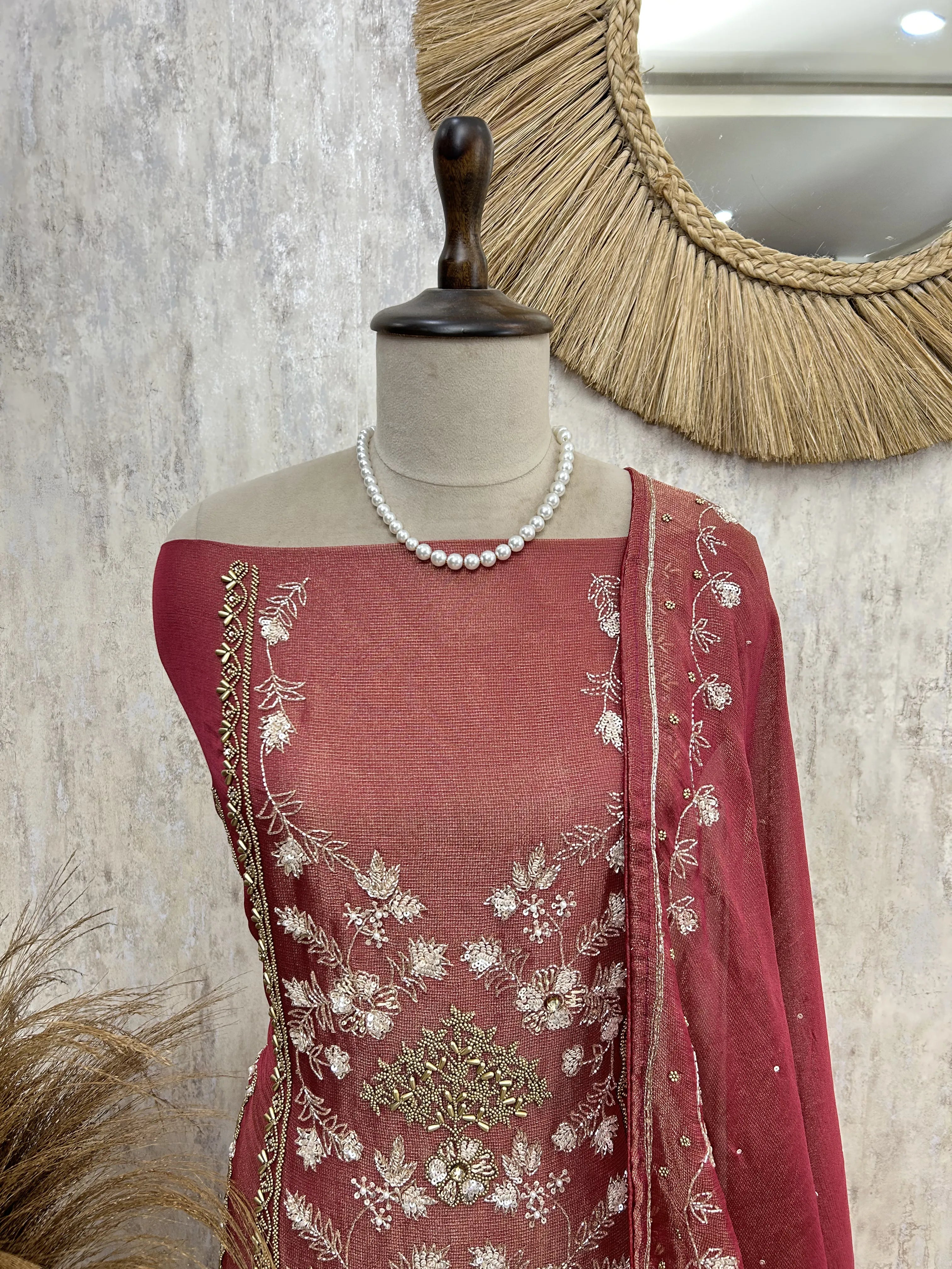 Regal Embroidered Grace Unstiched Suit