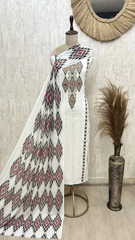 Tribal Grace Cotton Unstitched Suit