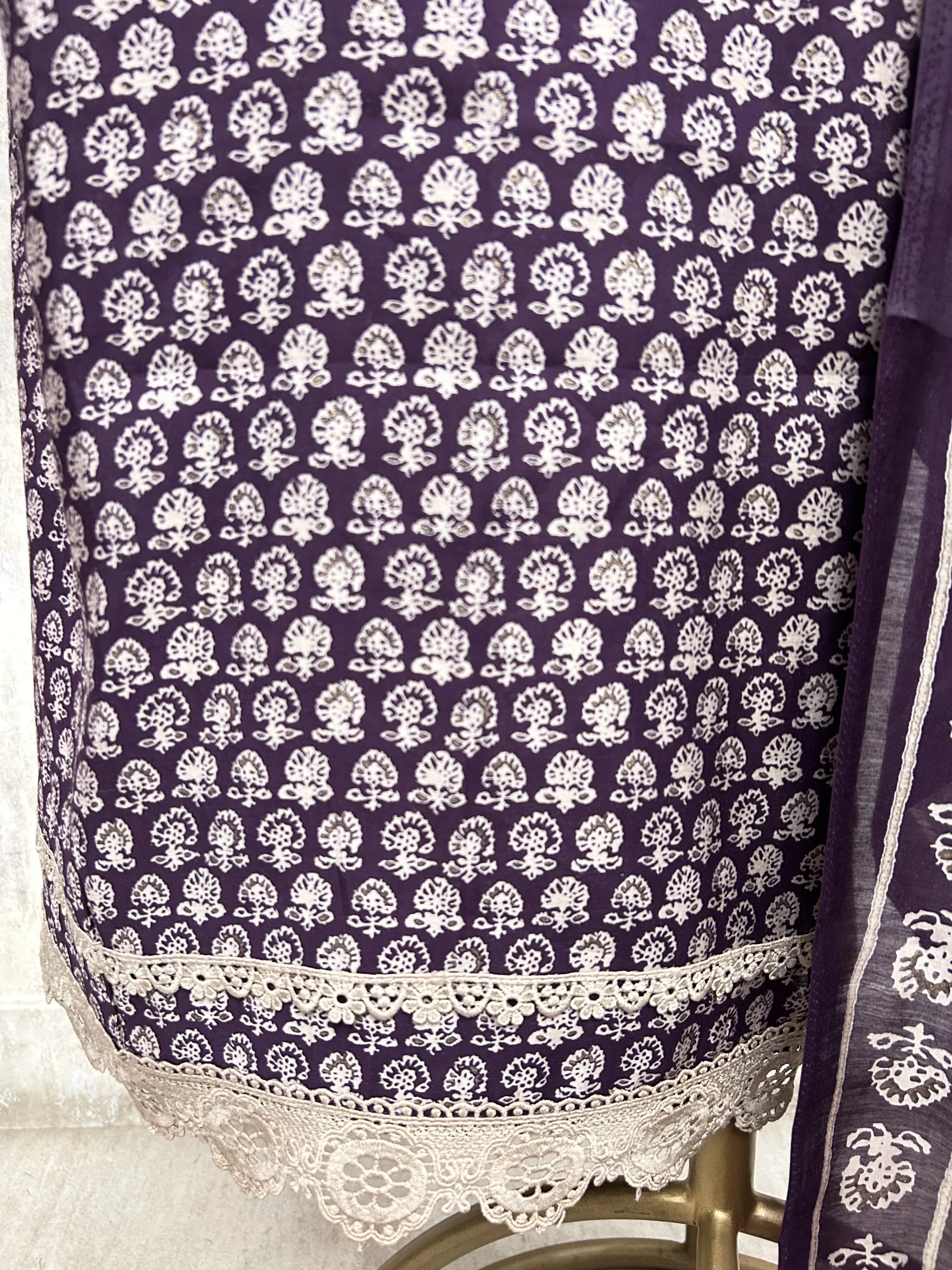 Nazakat Unstitched  Suit