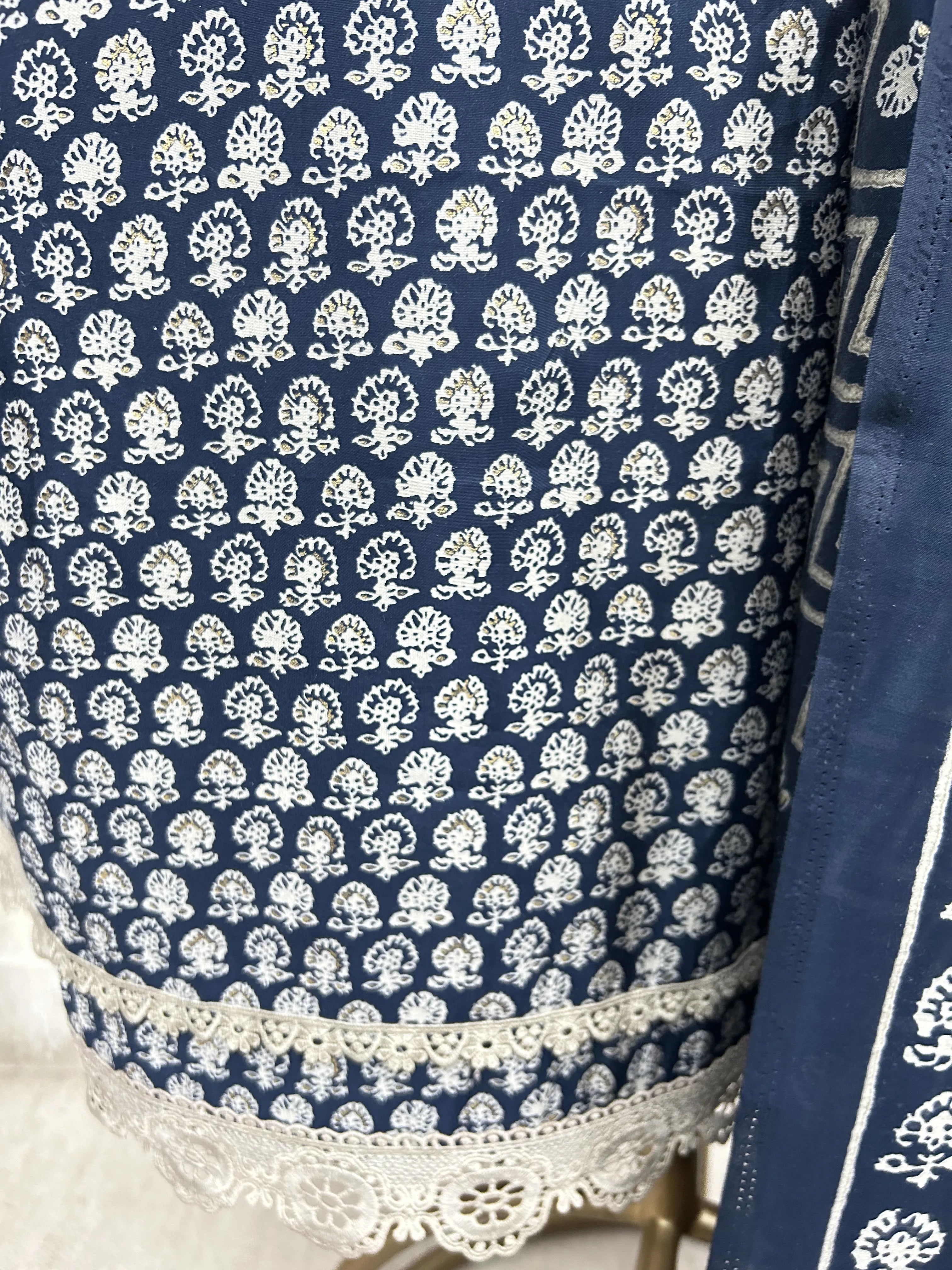 Nazakat Unstitched  Suit