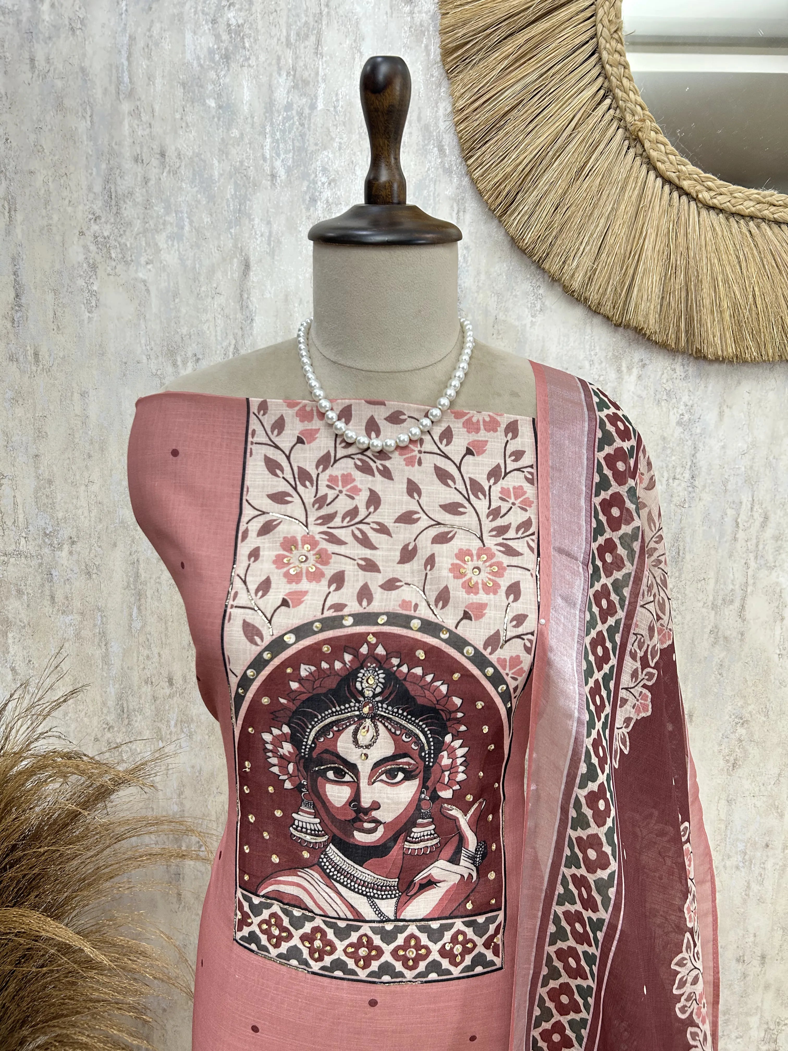 Royal Muse Ensemble Unstiched Suit