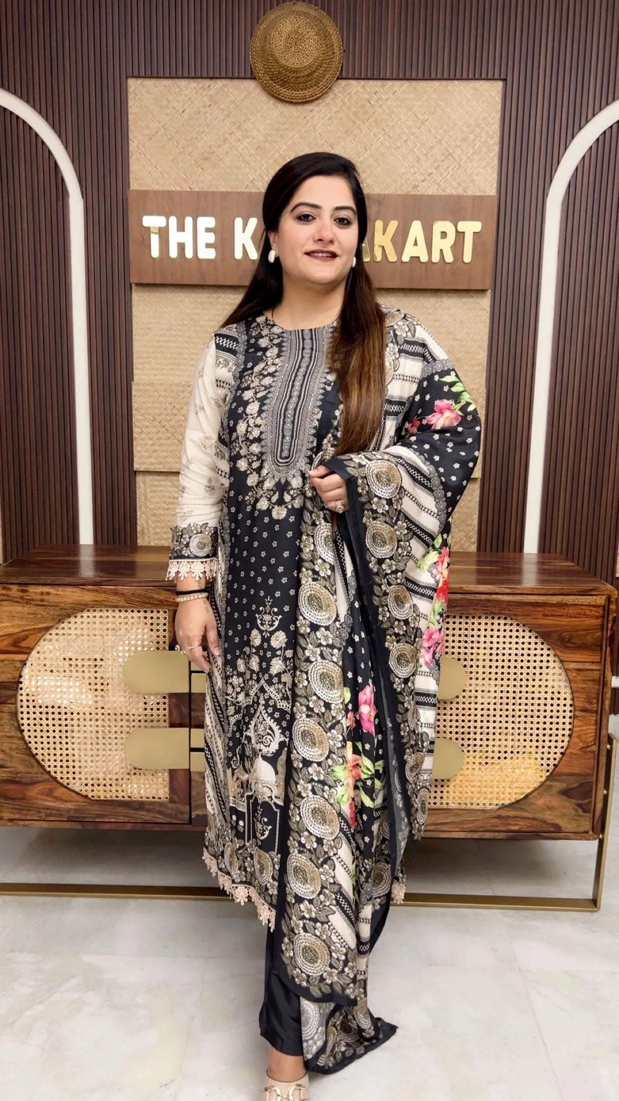 Printed Muslin Co-Ord Set