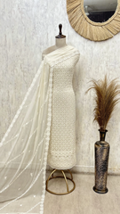 Blush Grace Georgette Unstitched Suit