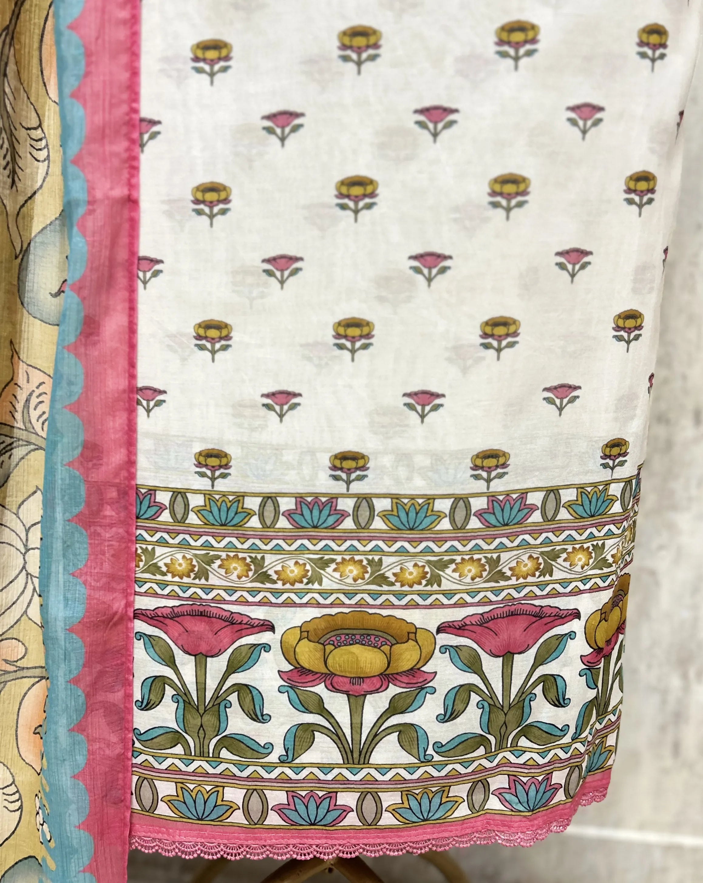 Spring Muse Mul Cotton Unstitched Suit