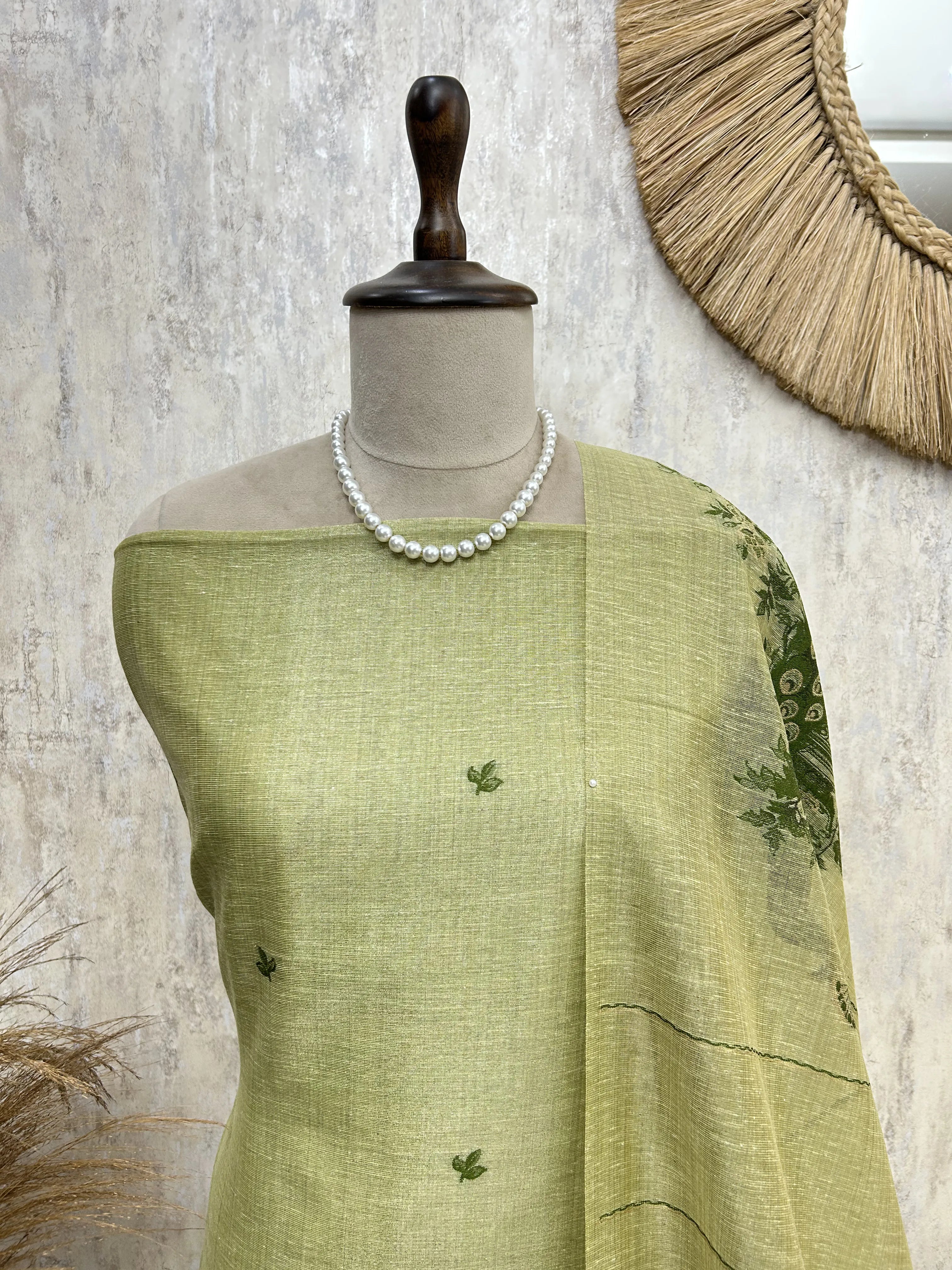 Earthy Elegance Edit Unstitched Suit