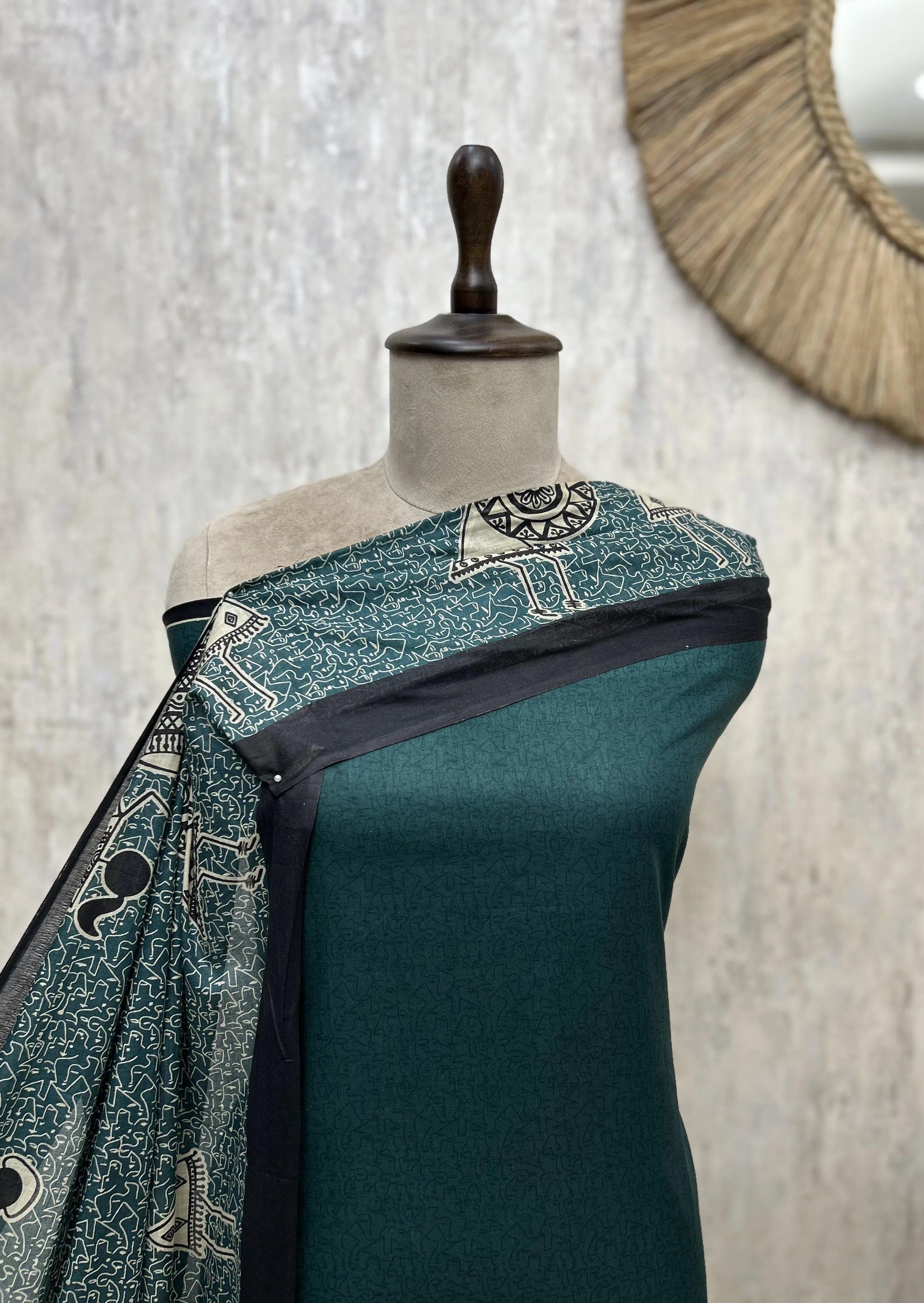 Tribal Grace Maheshwari Unstitched Suit