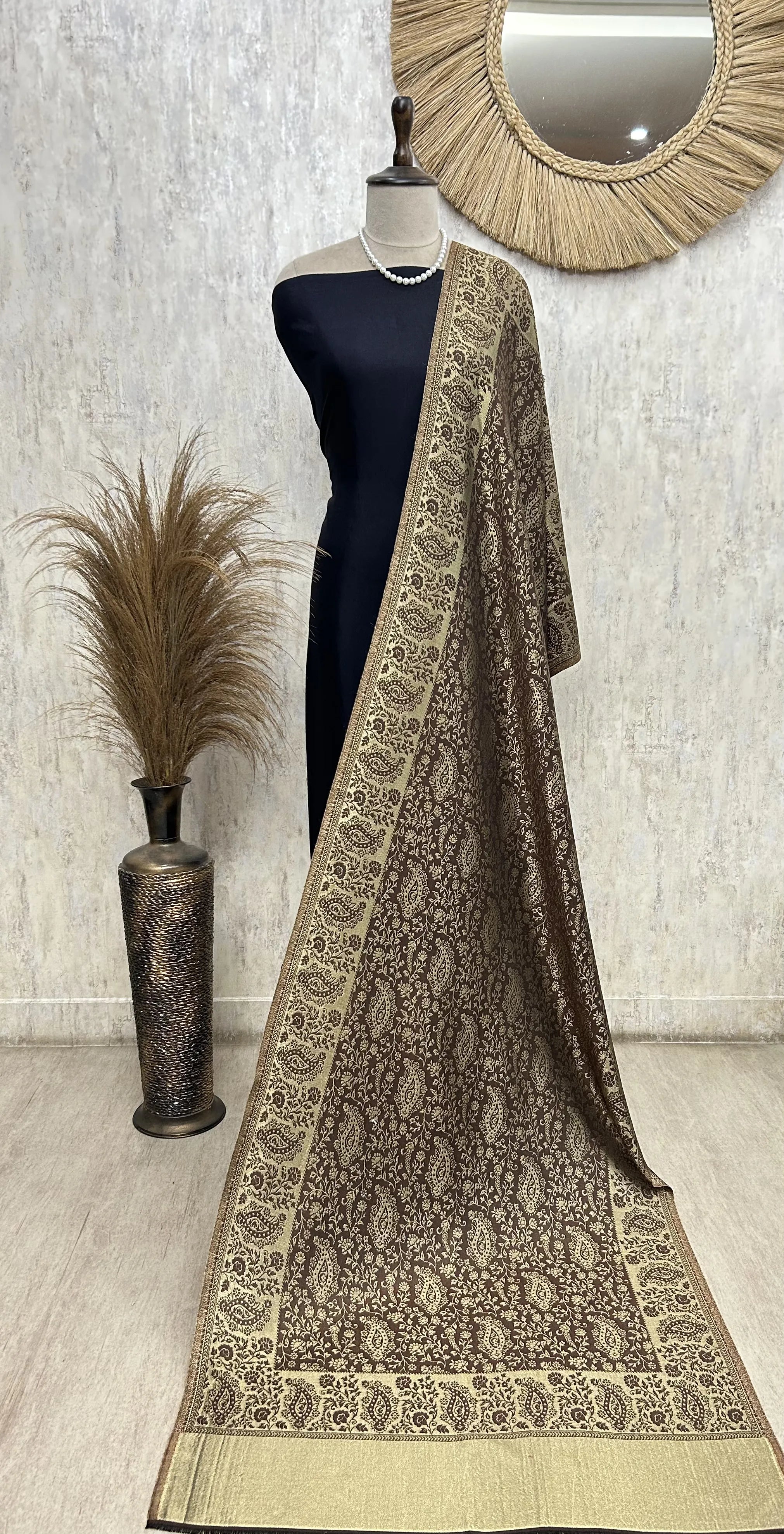 Reversible Moonlight Unisex Stoles With Curated Box Packaging