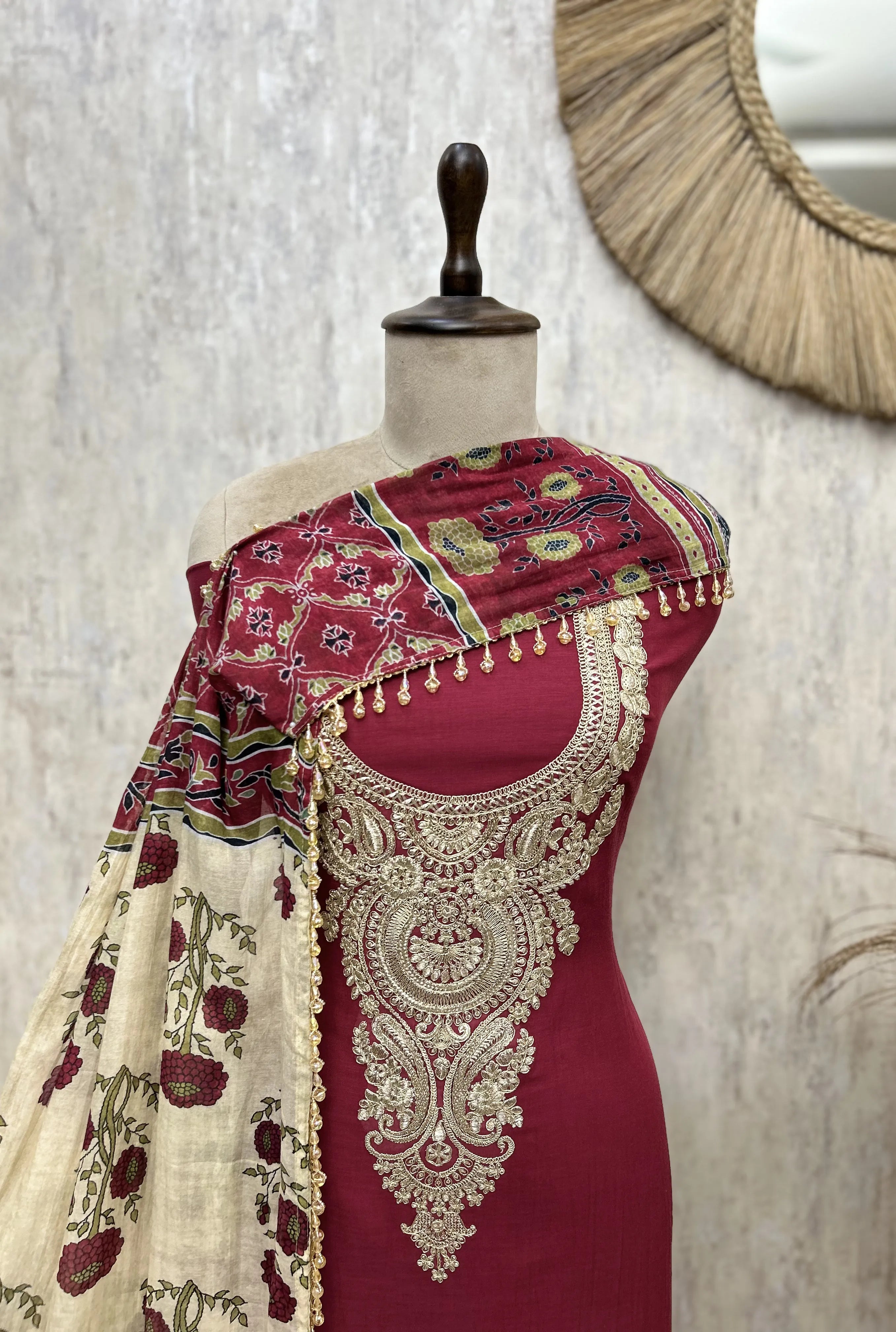 Royal Heirloom Mul Cotton Unstitched Suits