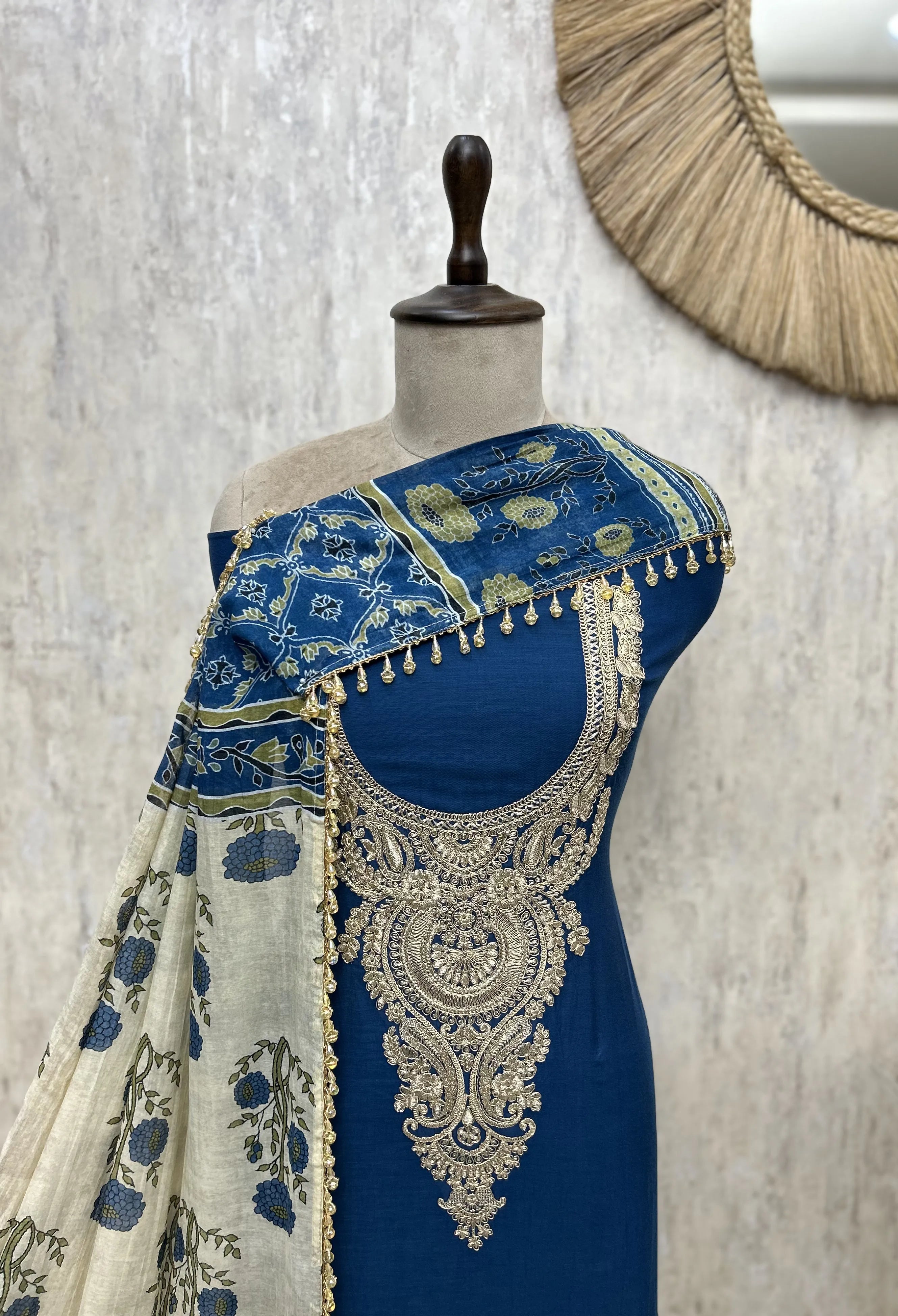 Royal Heirloom Mul Cotton Unstitched Suits