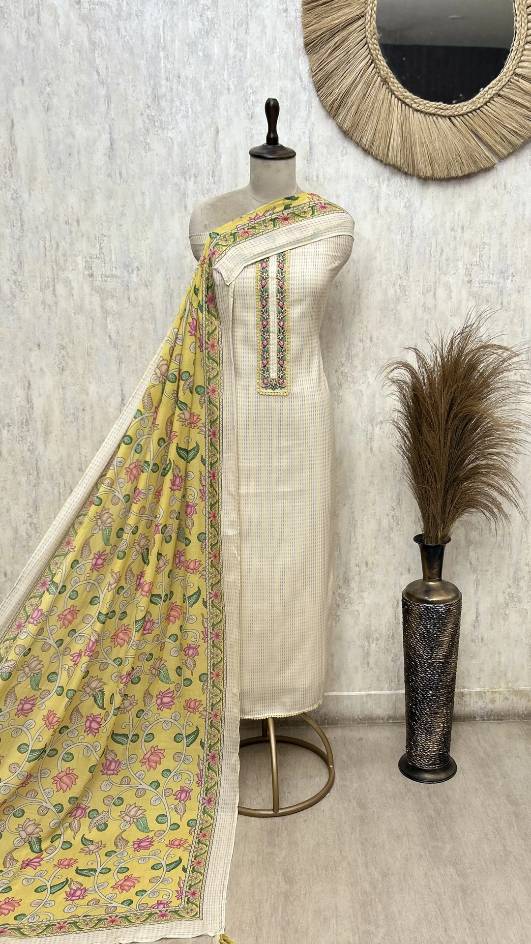 Petal Vine Grace Unstitched Suits
