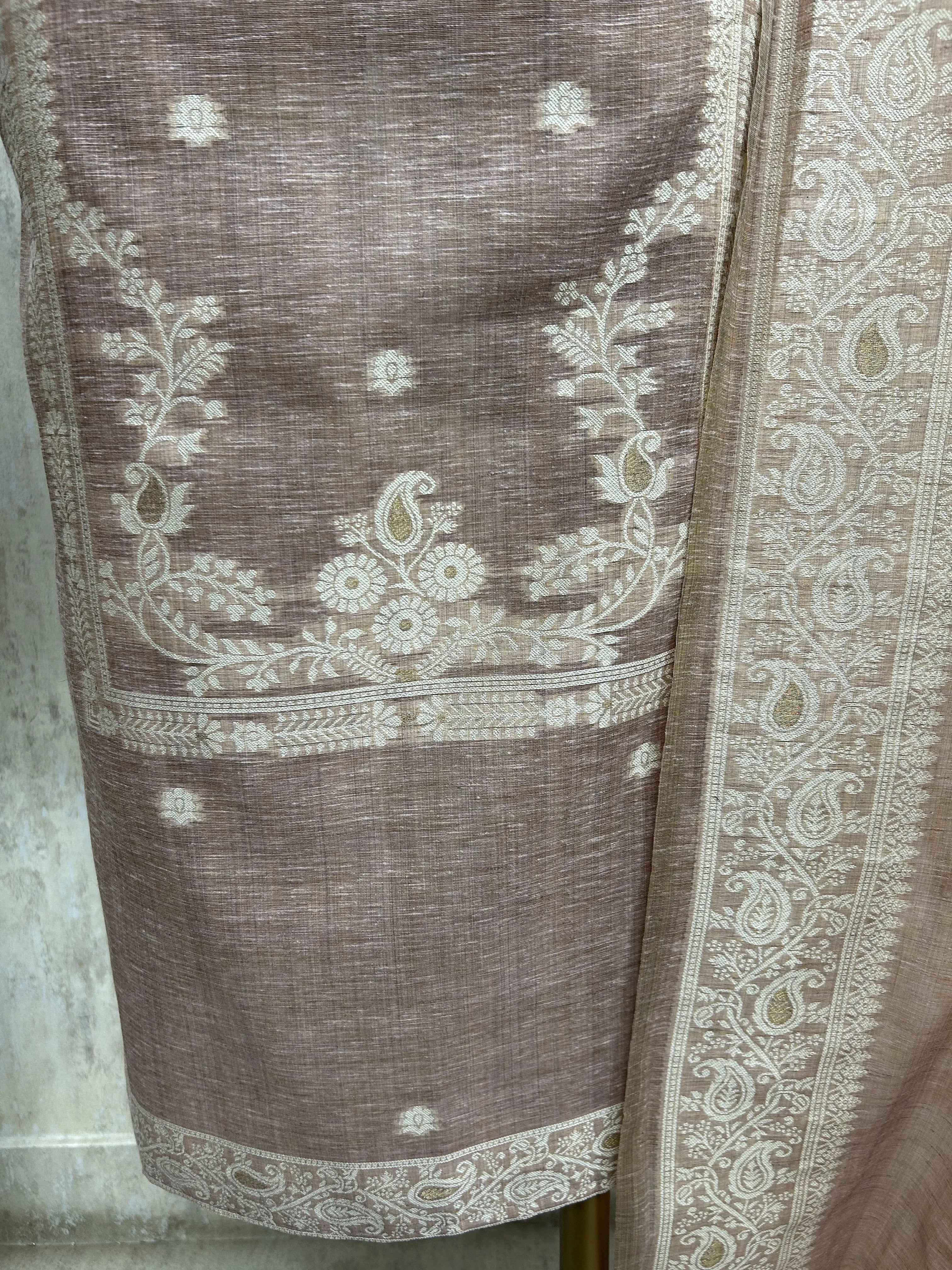Subtle Royal Weave Unstitched Suit