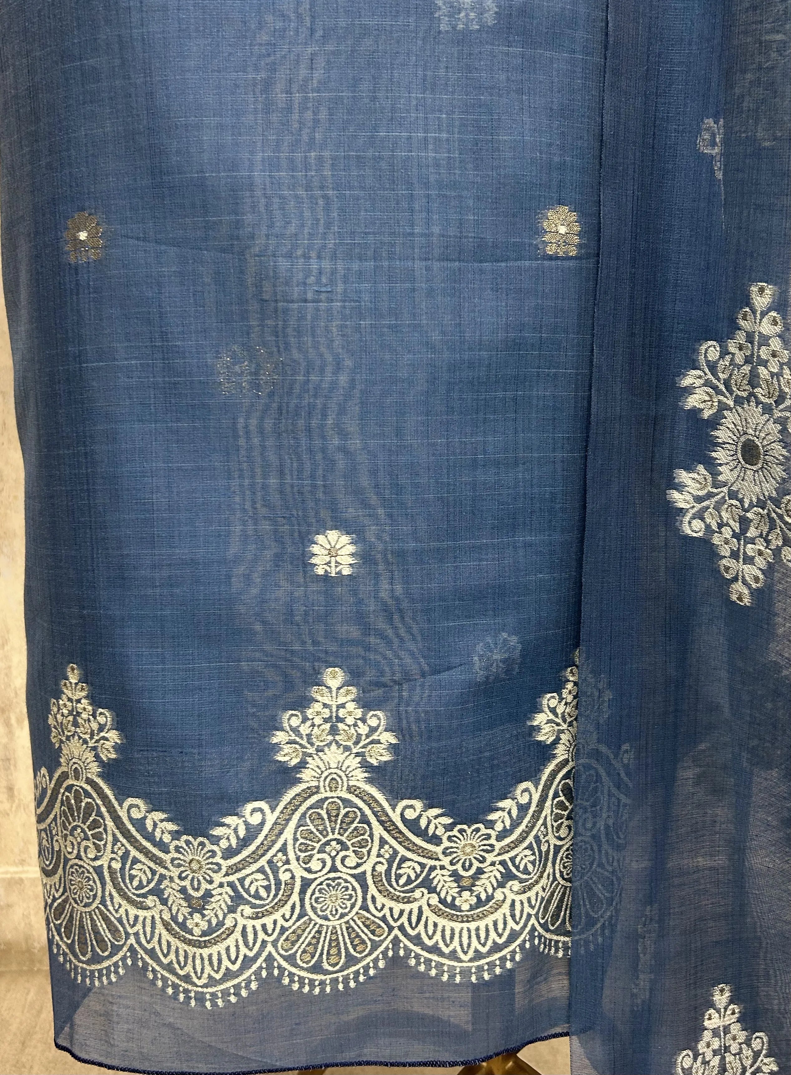 Royal Indigo Grace Unstitched Suit