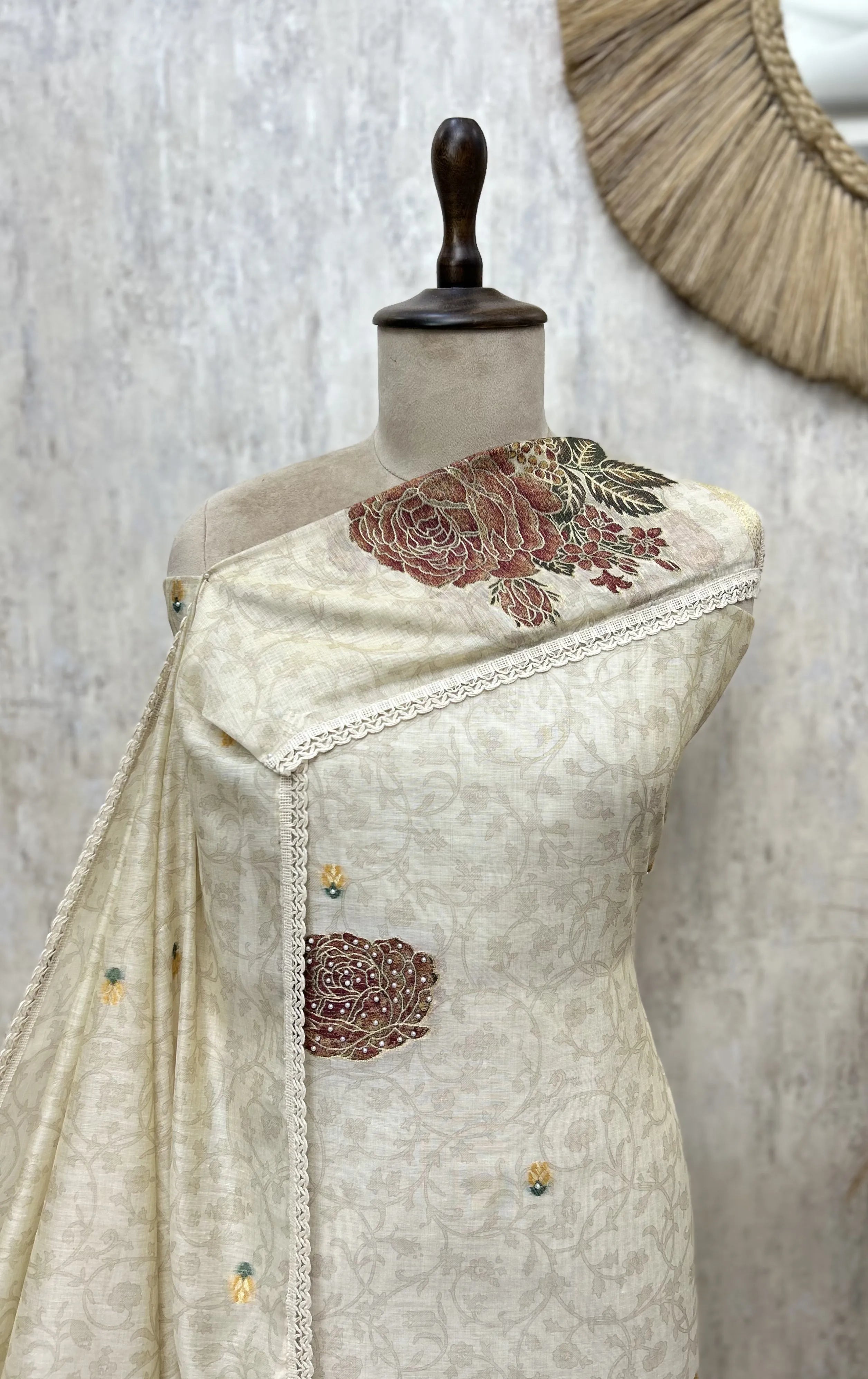 Rosewood Heritage Maheshwari Unstitched Suits