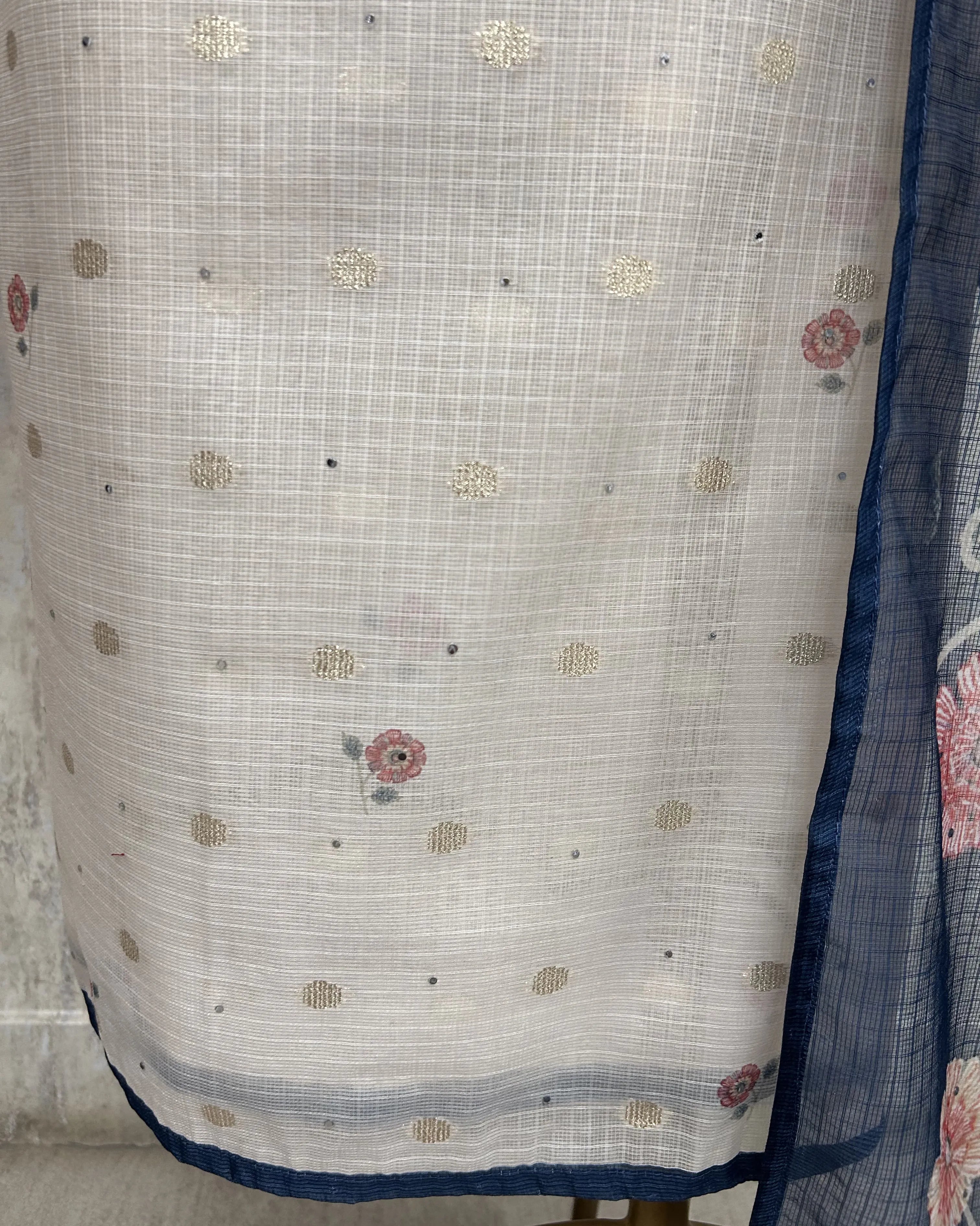 Floral Embroidered Elegance Unstitched Suit