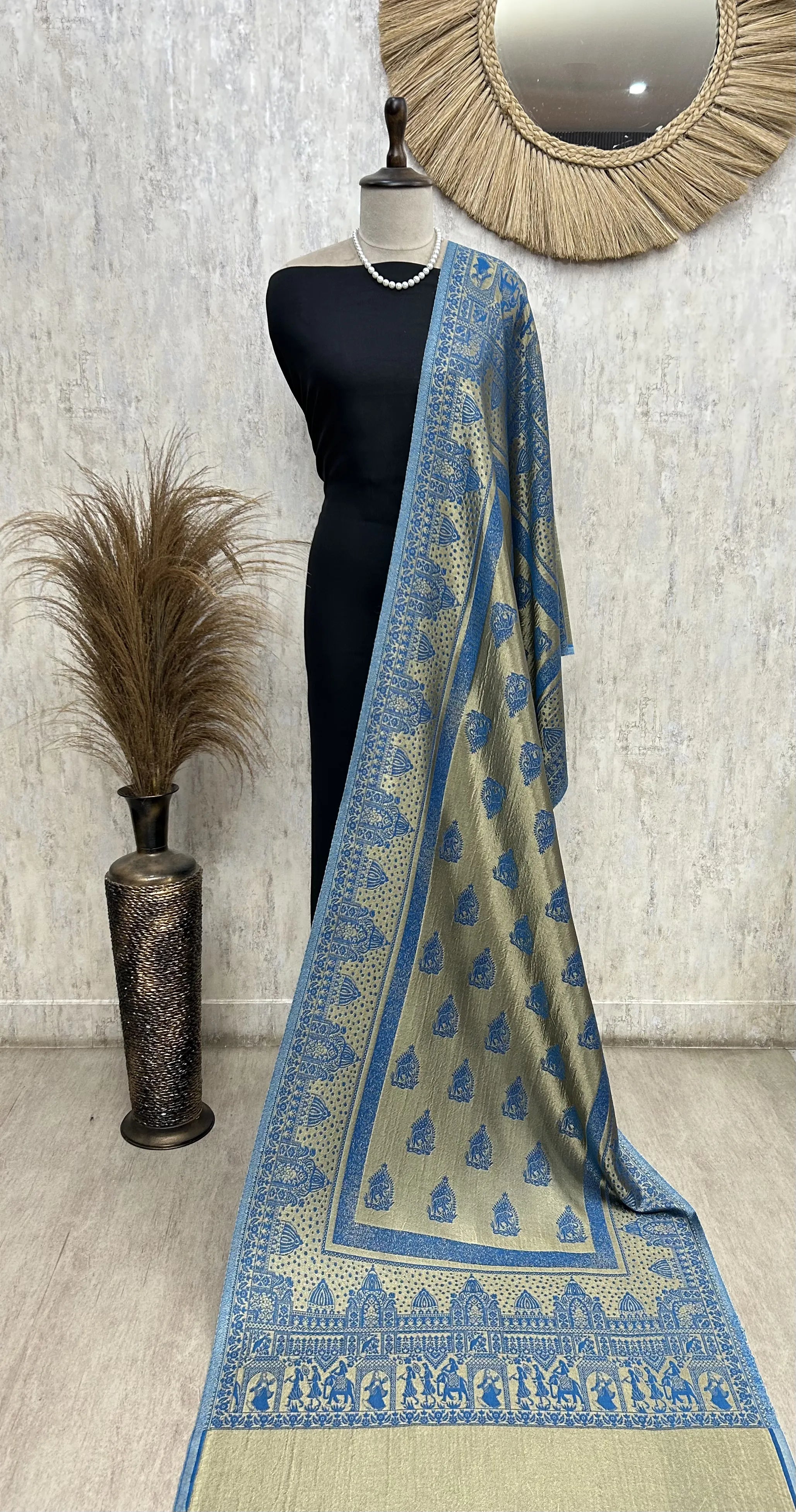 Reversible Moonlight Unisex Stoles With Curated Box Packaging