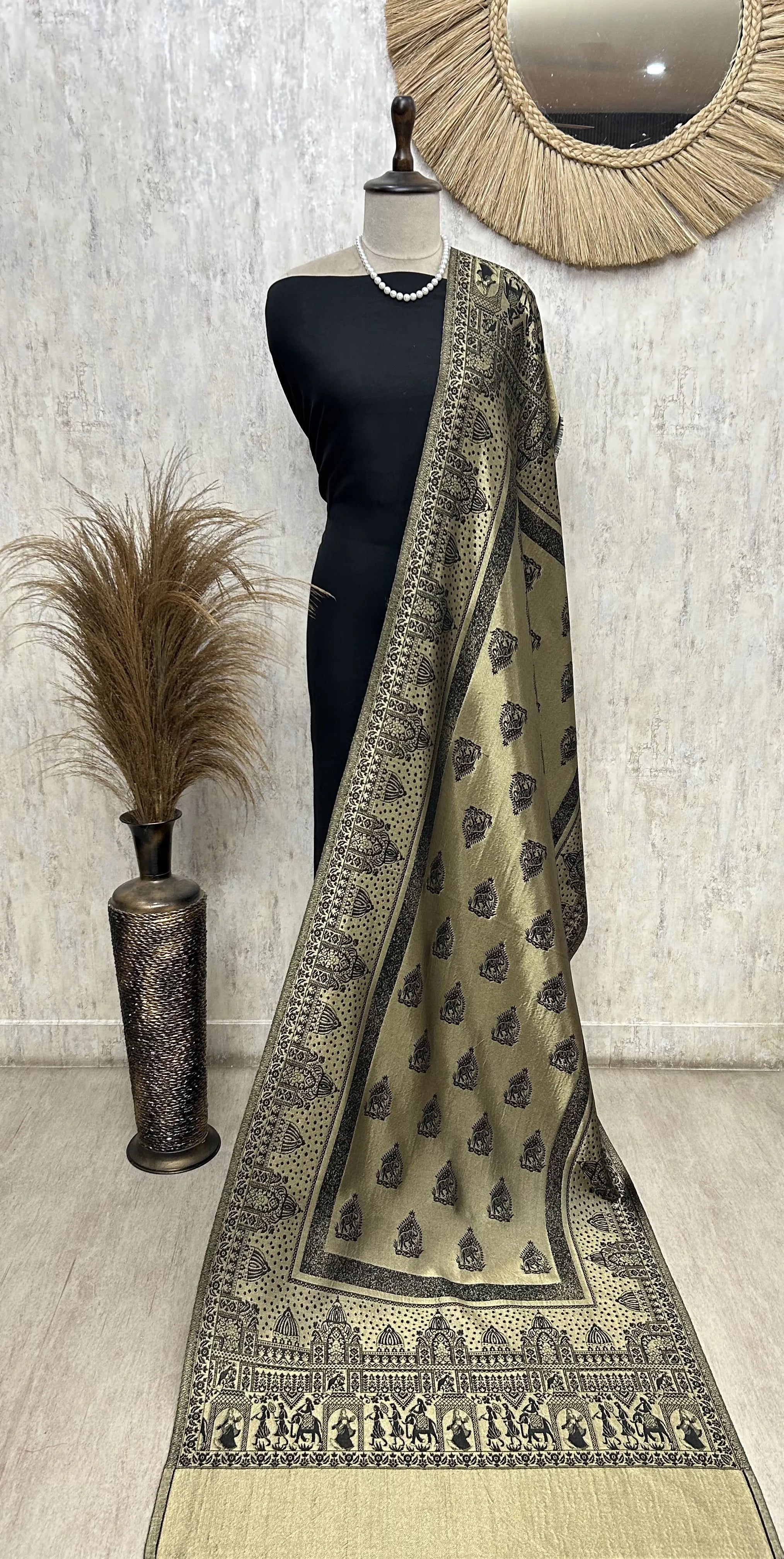 Reversible Moonlight Unisex Stoles With Curated Box Packaging