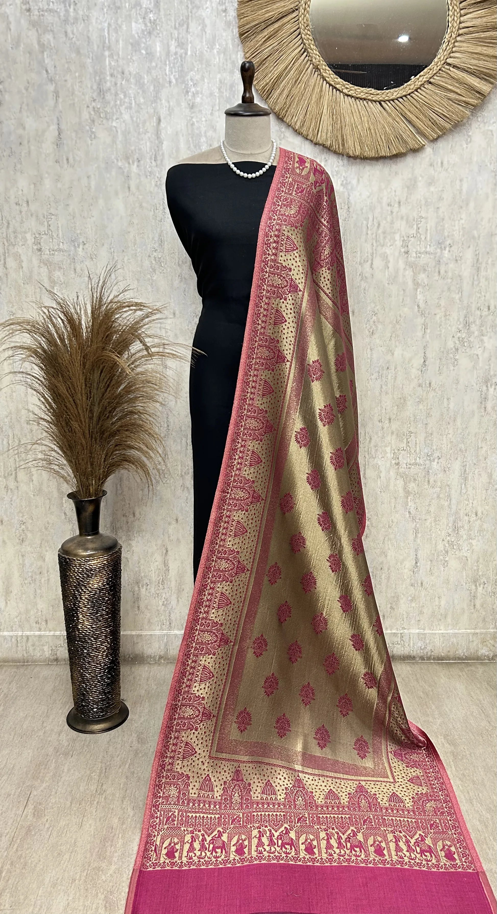 Reversible Moonlight Unisex Stoles With Curated Box Packaging