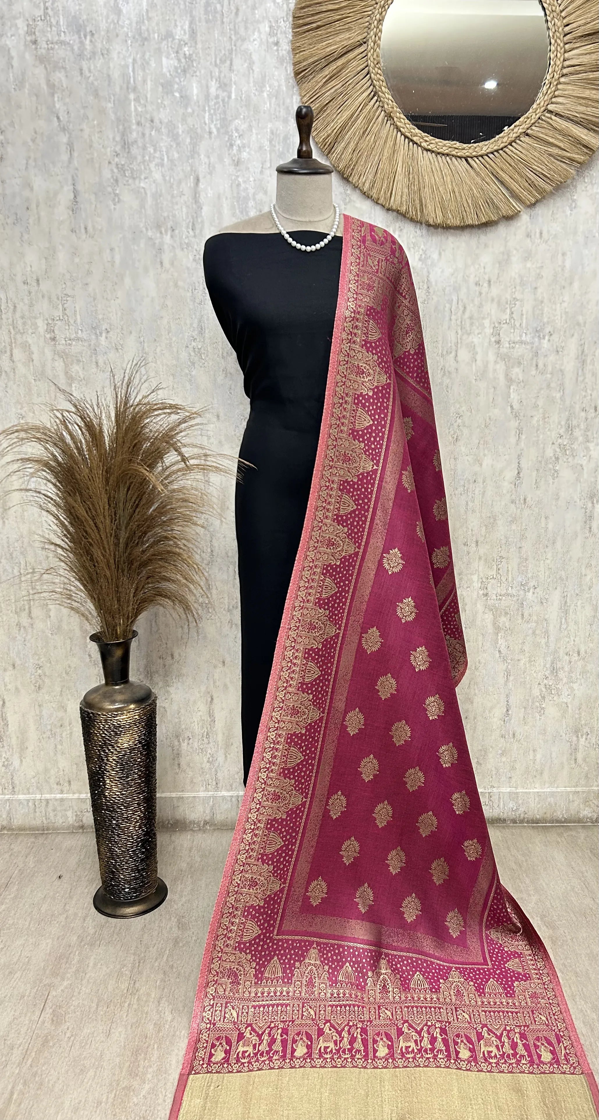 Reversible Moonlight Unisex Stoles With Curated Box Packaging