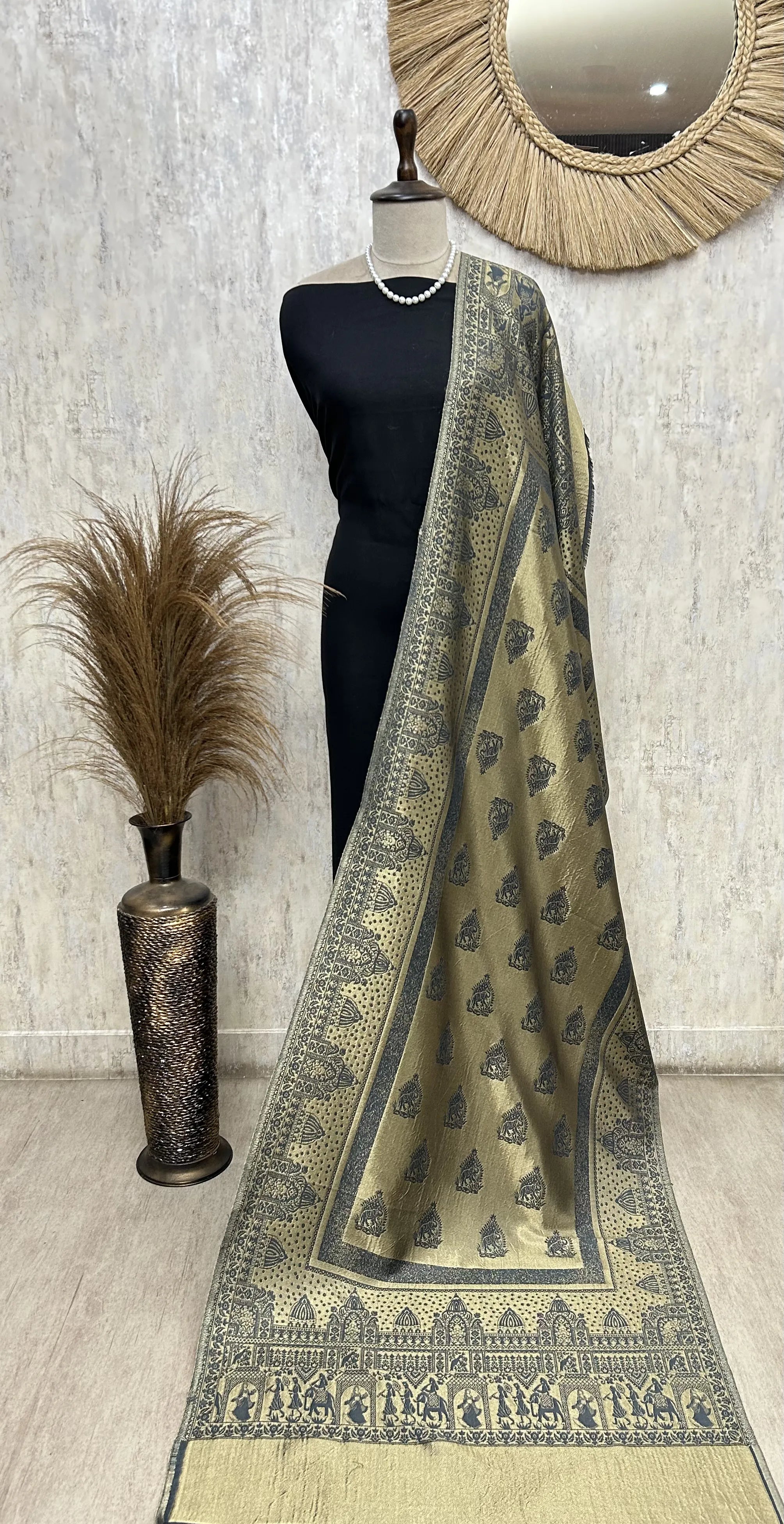 Reversible Moonlight Unisex Stoles With Curated Box Packaging