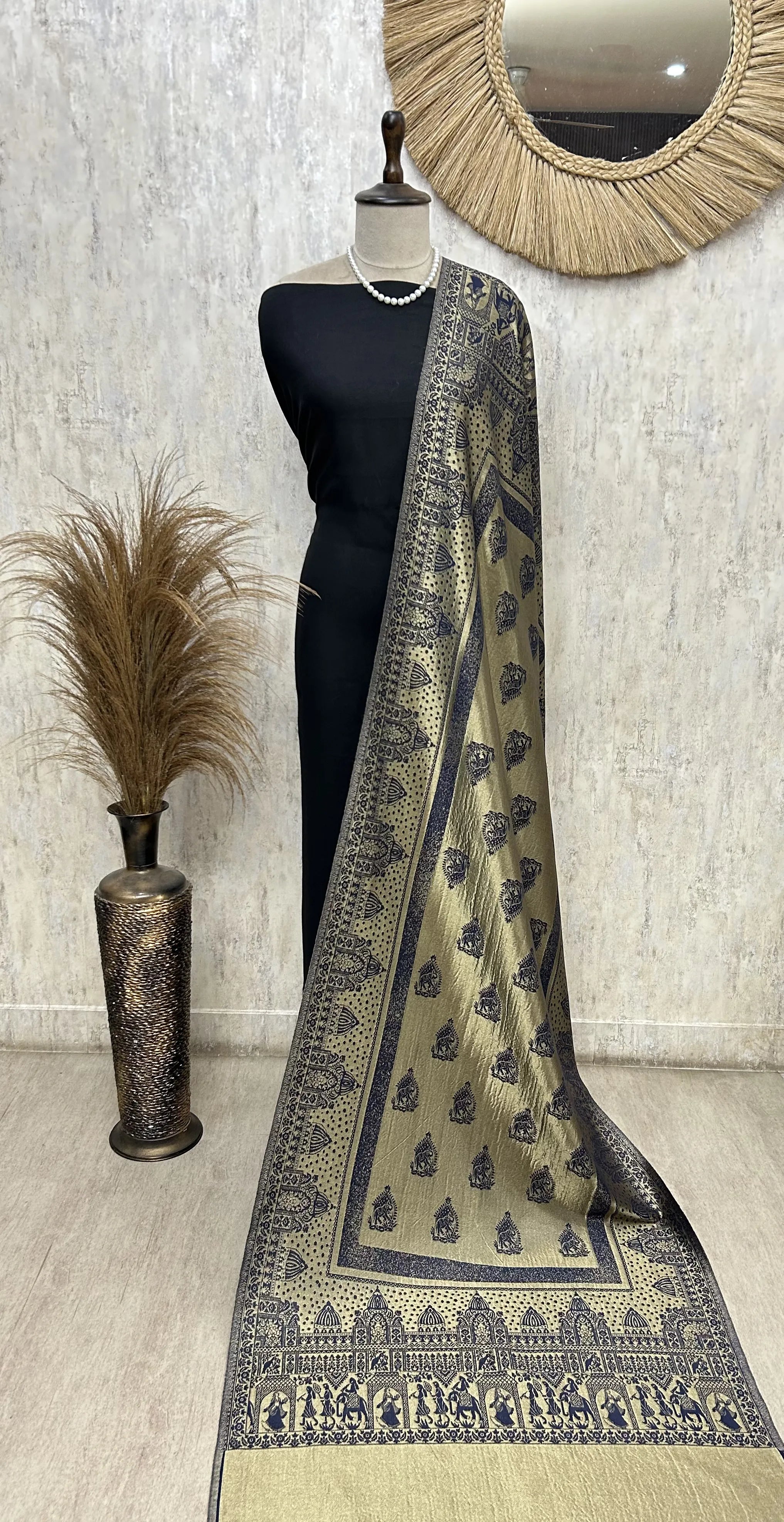 Reversible Moonlight Unisex Stoles With Curated Box Packaging