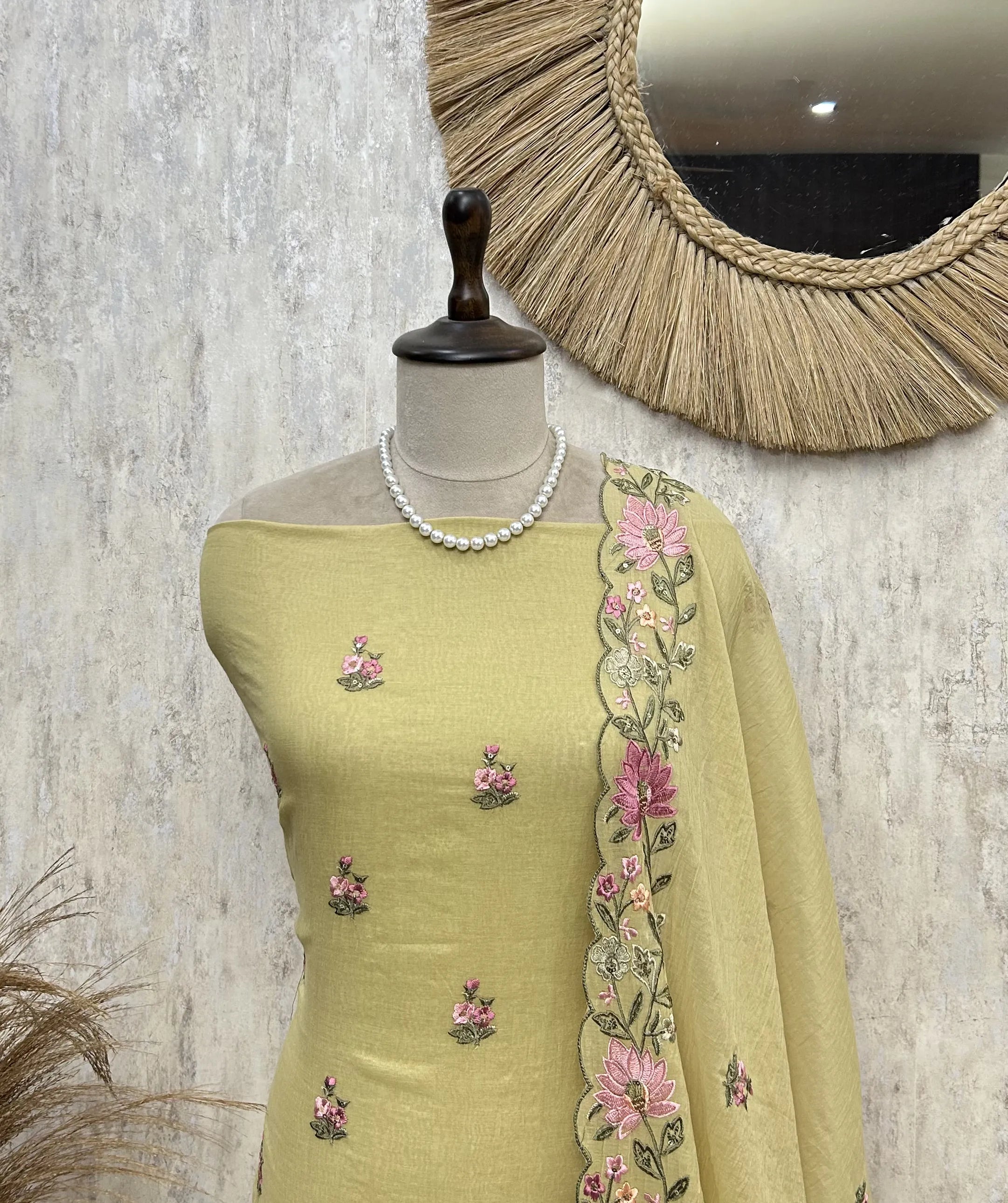 Regal beauty Unstitched Suit