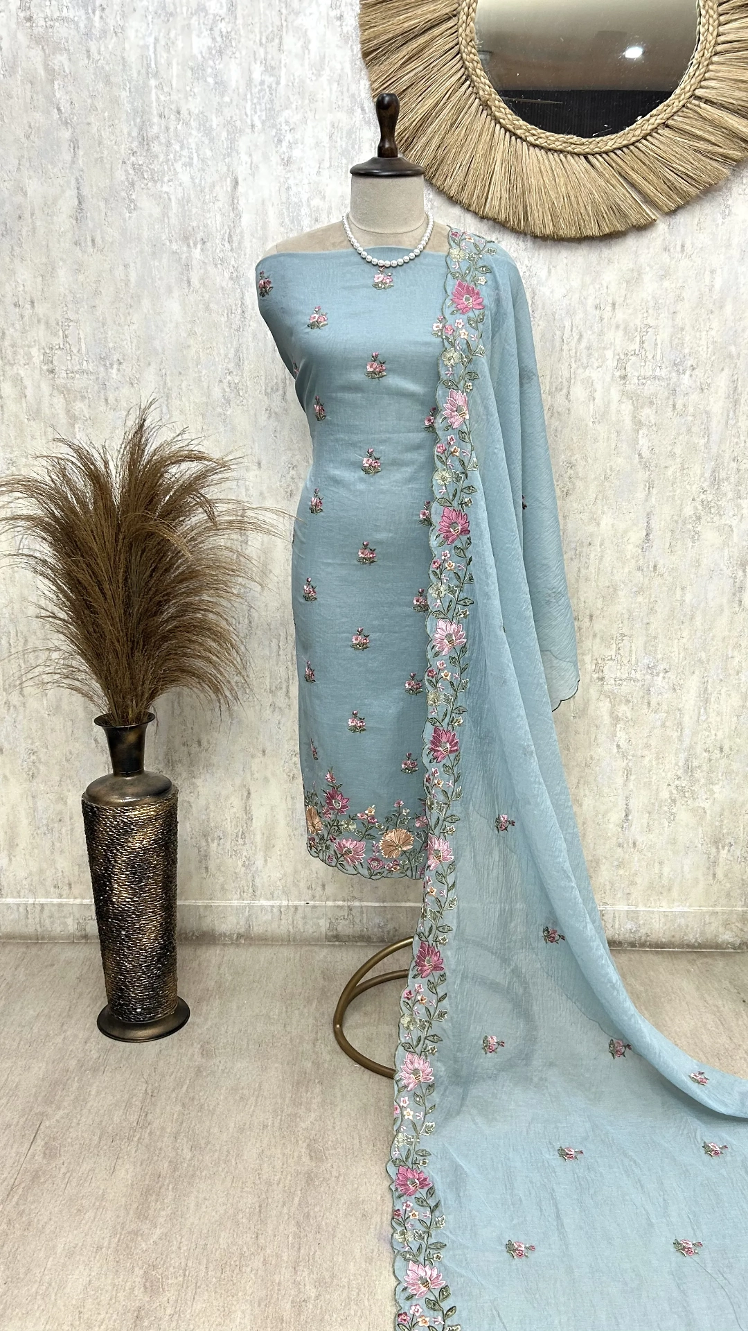 Regal beauty Unstitched Suit