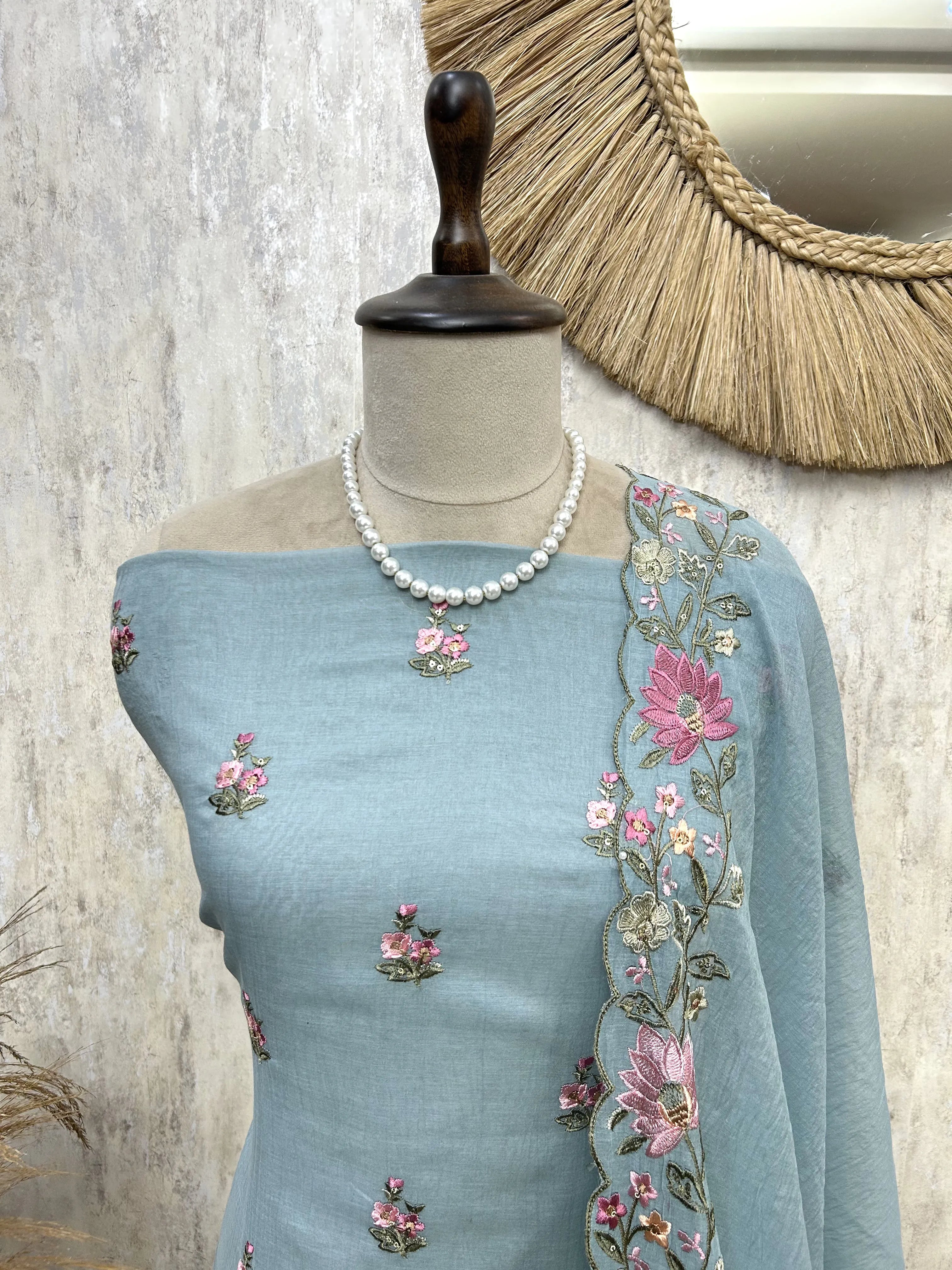 Regal beauty Unstitched Suit