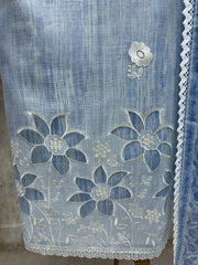 Citrus Bloom Ensemble Unstitched Suit