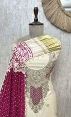 Royale Russian Silk Unstitched Suits